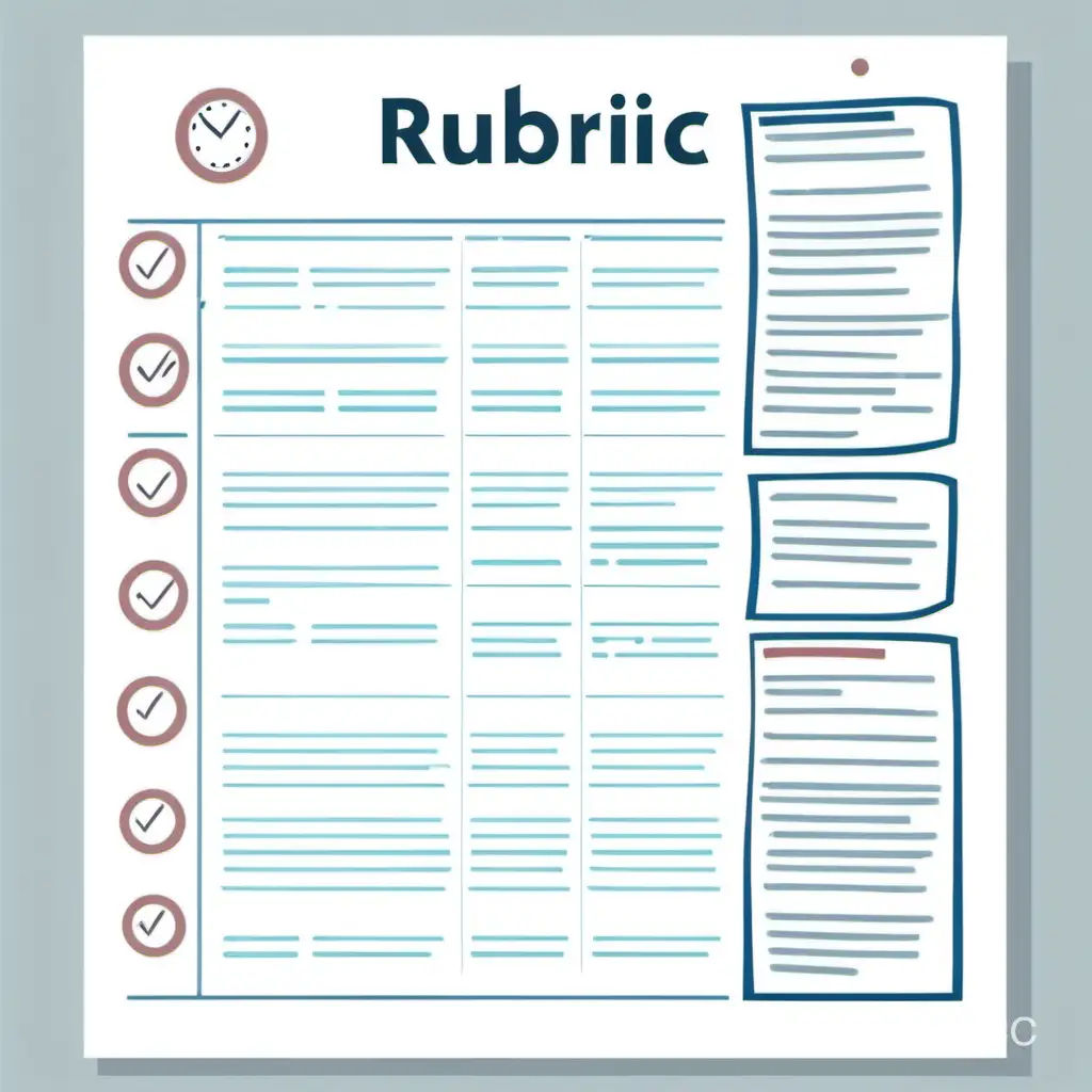 Creative-Rubric-Exploration-on-a-Clean-Sheet-of-Paper