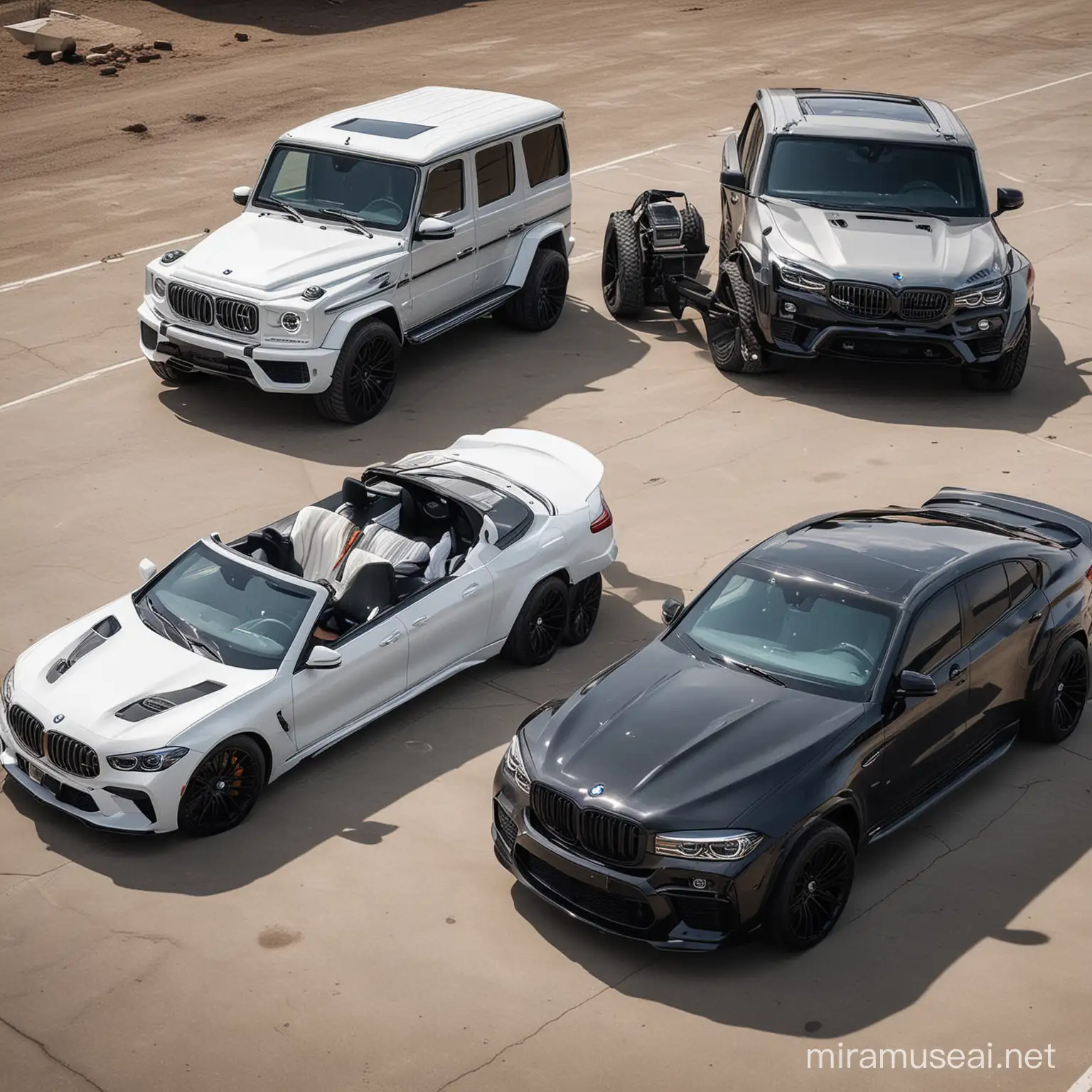 Luxury Vehicles Showcase G Wagon and BMW