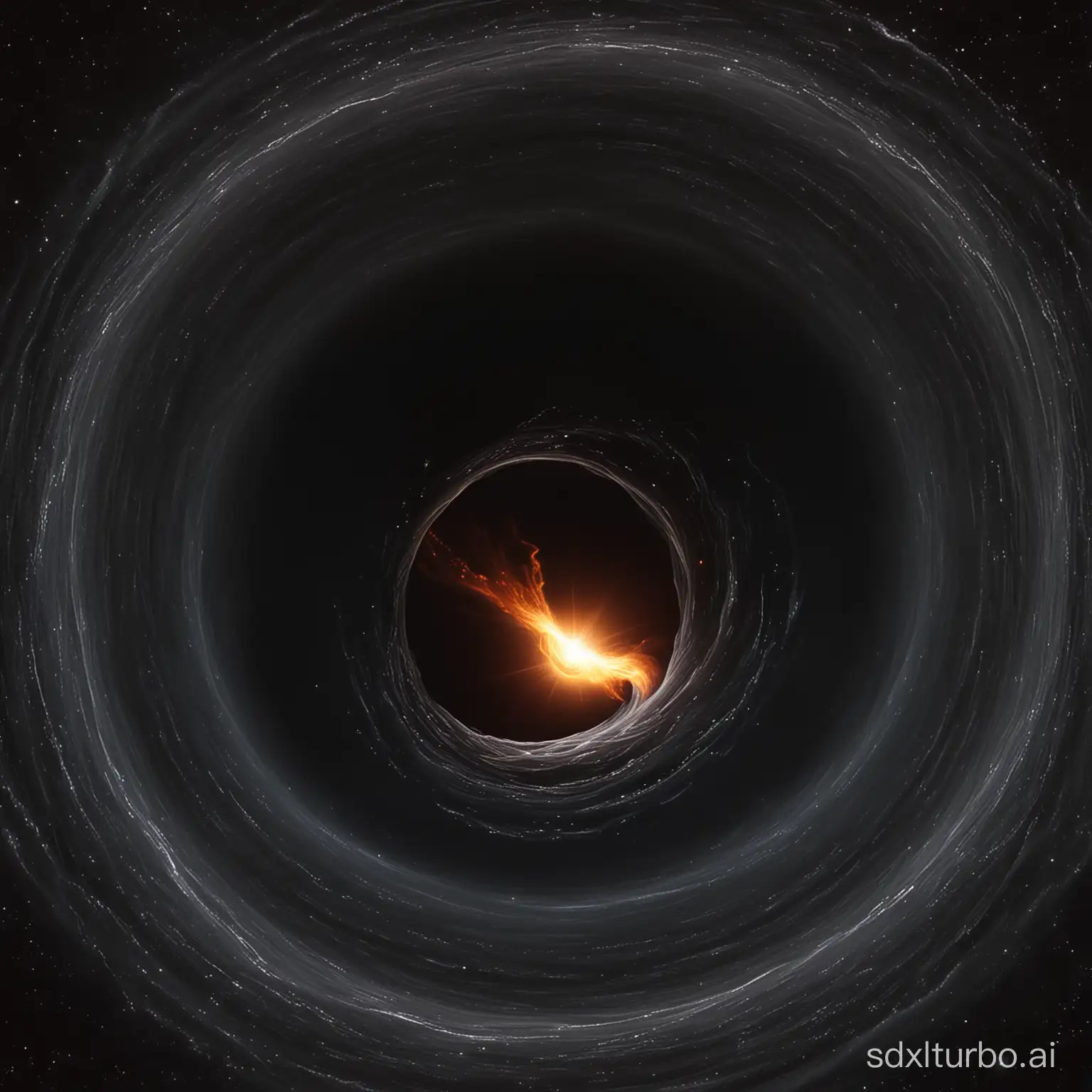 Mystical-Black-Hole-Swirling-in-Deep-Space