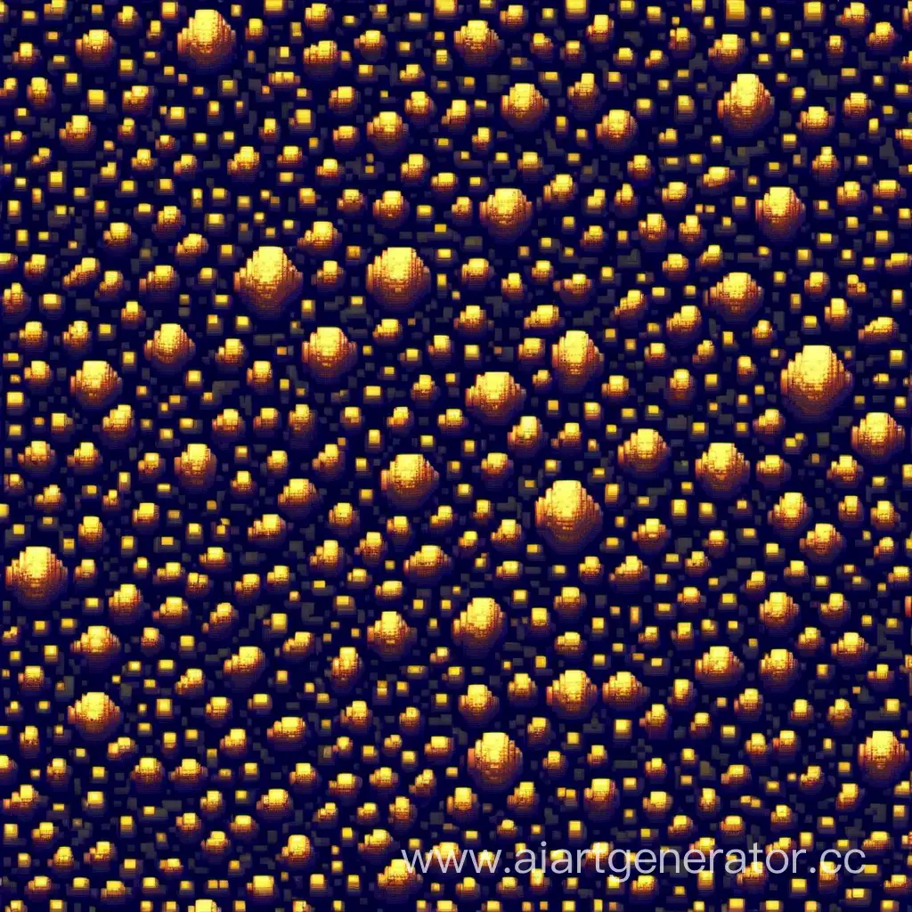 Pixel-Art-Depicting-Asteroid-Texture