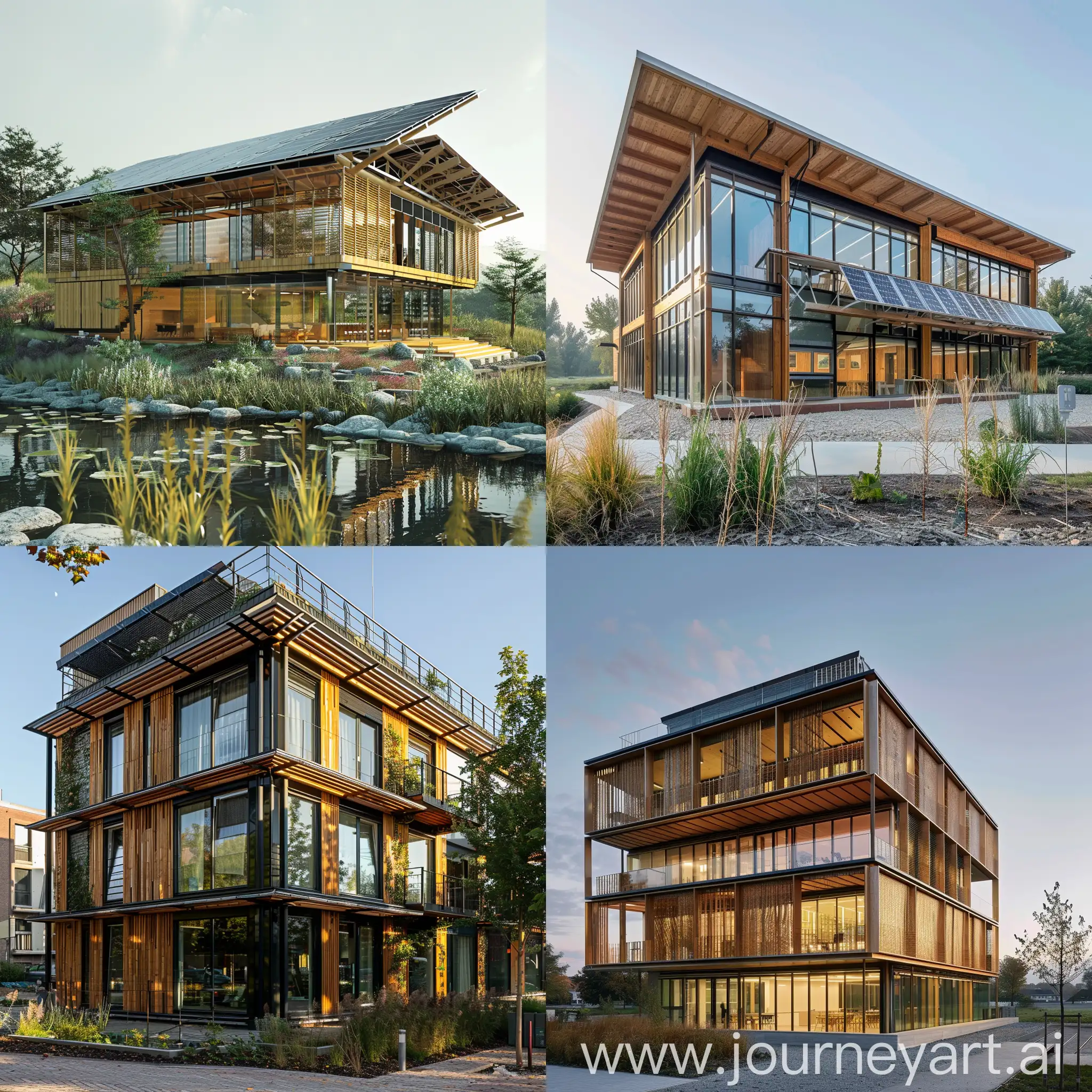 sustainable hybrid building