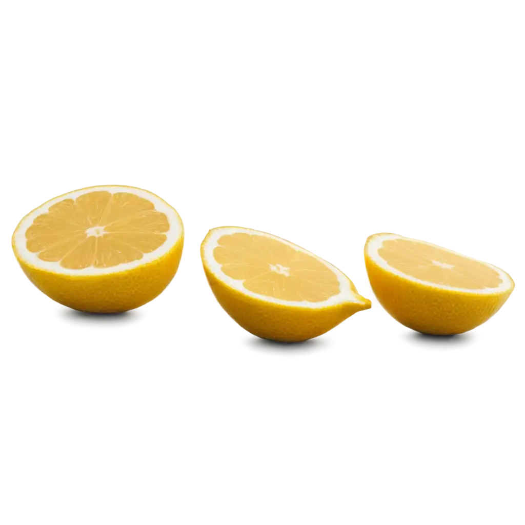 halved lemon