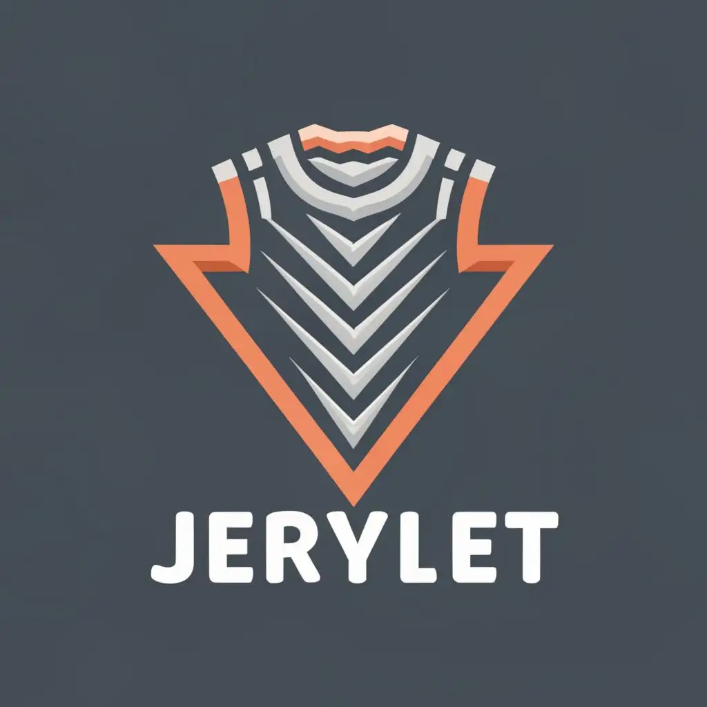 a logo design,with the text "jersylet", main symbol:jersy,Moderate,clear background