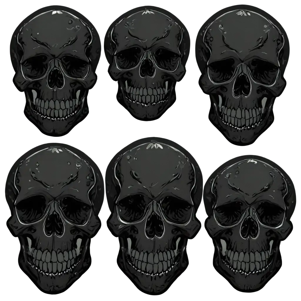 seamless skull pattern
