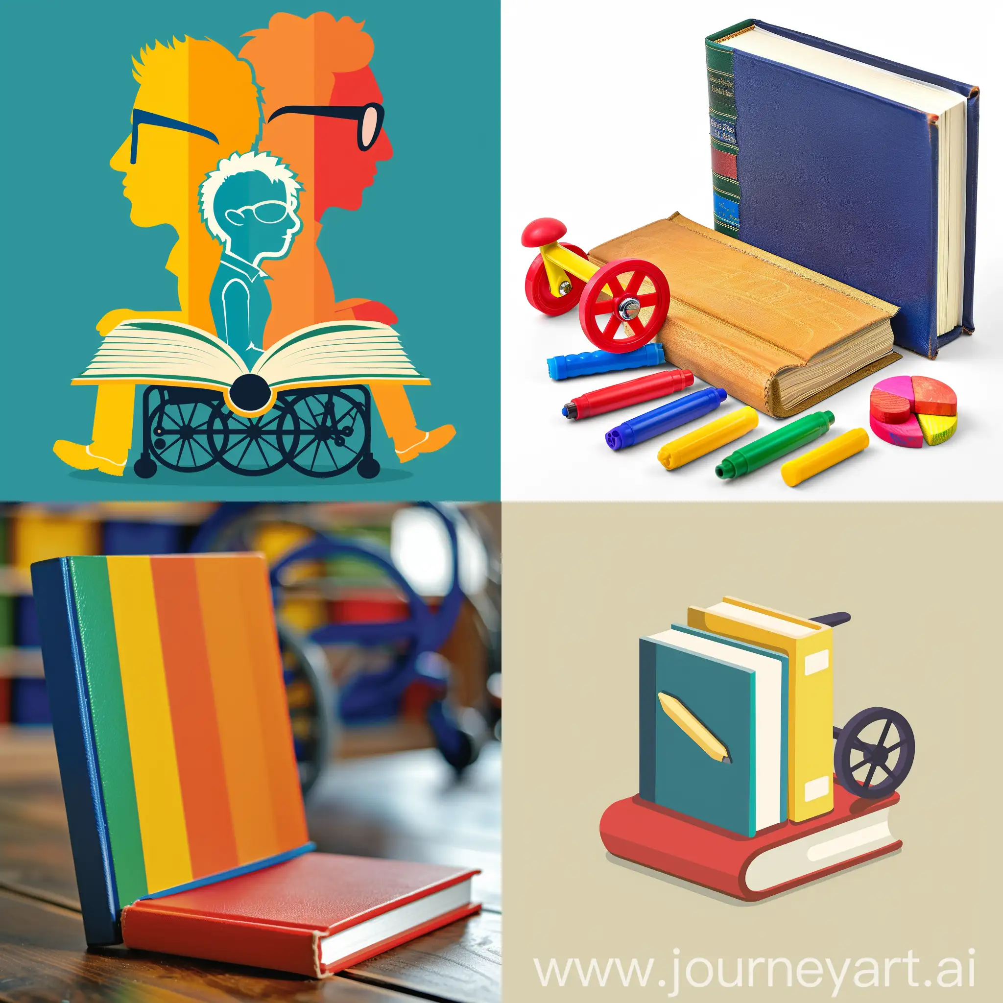 Inclusive-Education-Book-Cover-with-Diverse-Visual-Elements