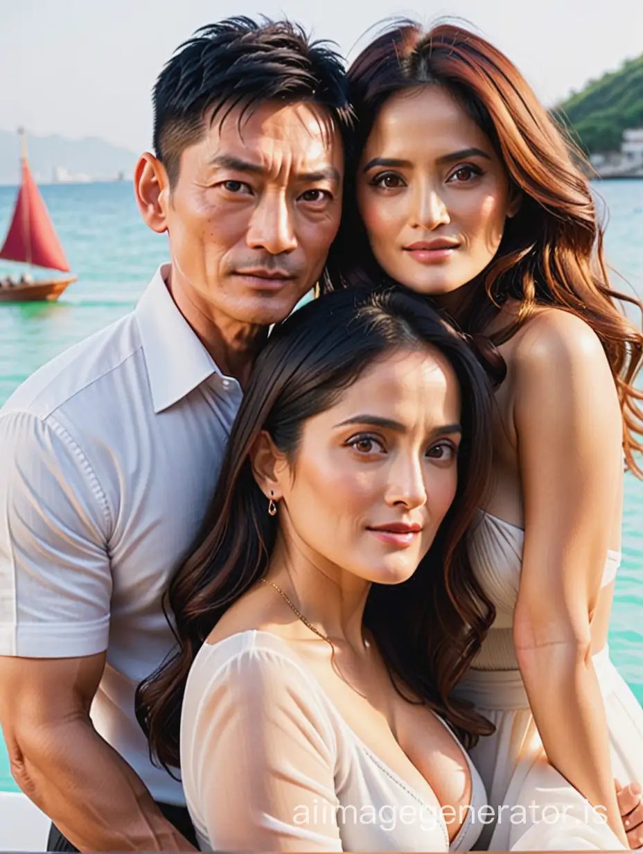 Andy-Lau-and-Salma-Hayek-Capturing-a-Moment