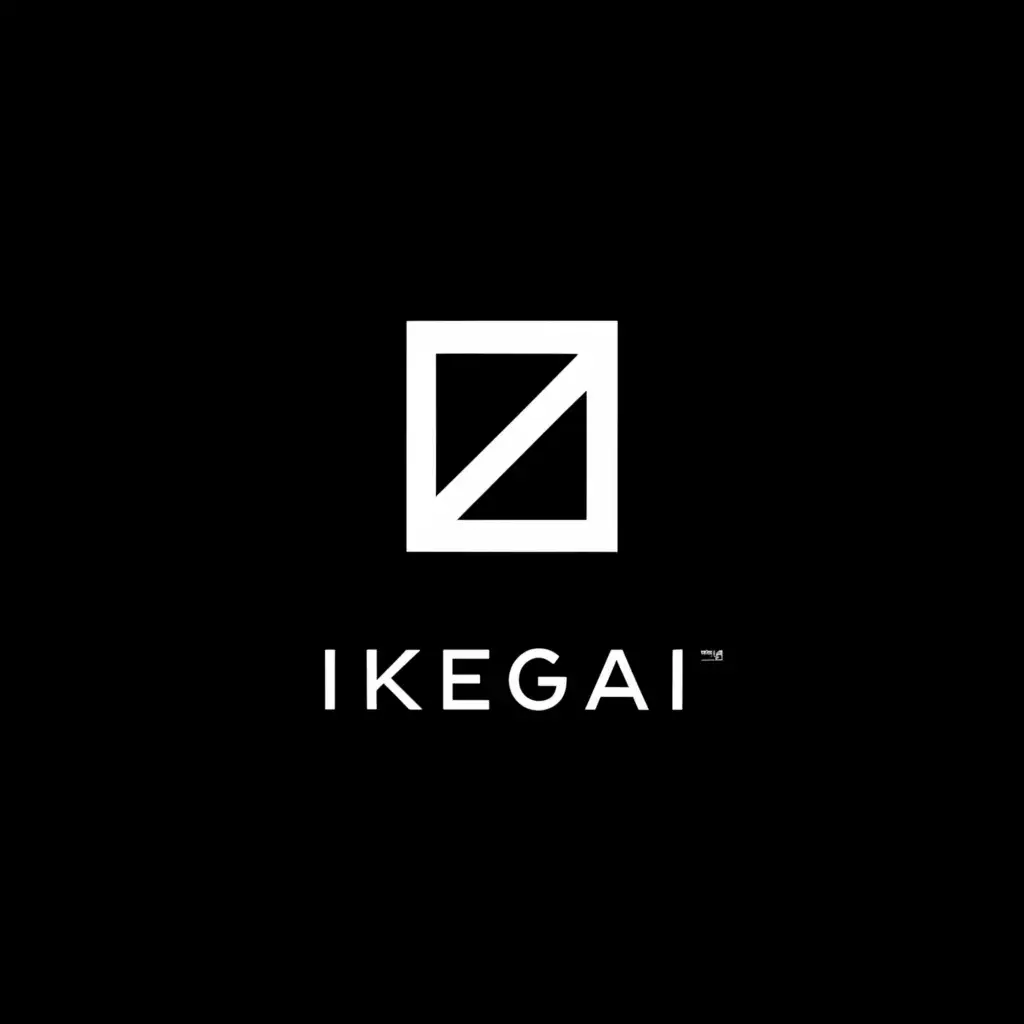 LOGO-Design-For-Ikegai-Minimalistic-Black-Text-on-Clear-Background