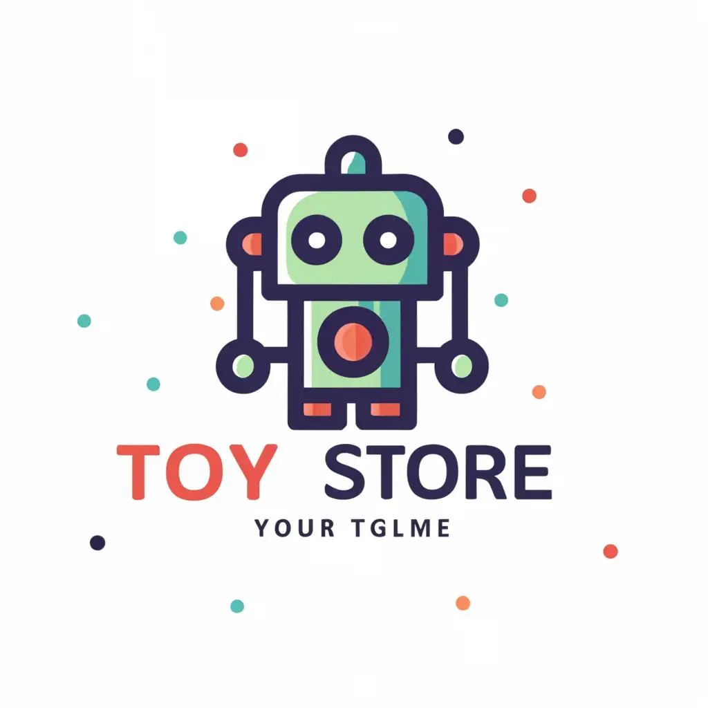 a logo design,with the text "Toy Store", main symbol:toy,Moderate,clear background