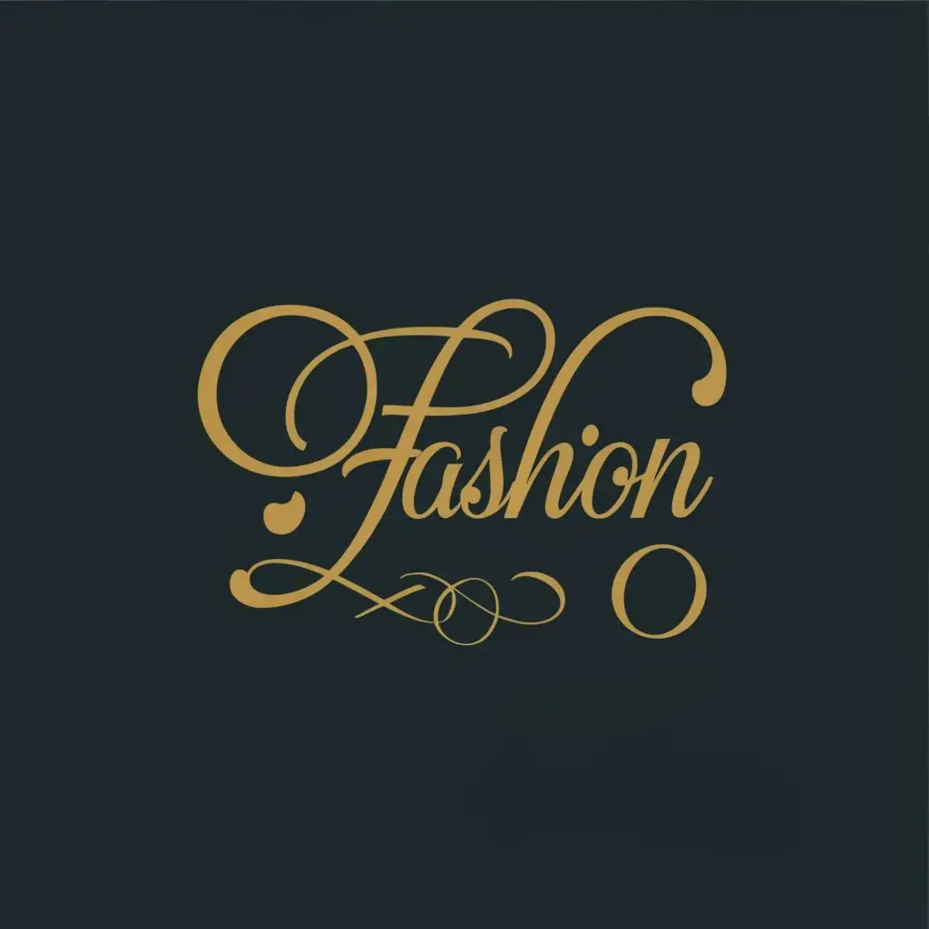 logo, Letter, with the text "Fashion", typography, be used in Beauty Spa industry