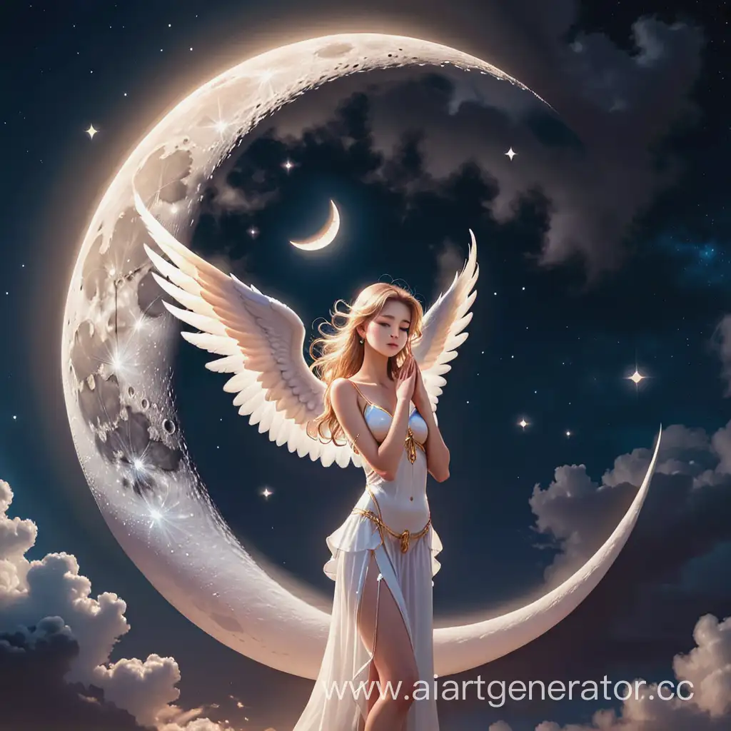 Angel moon