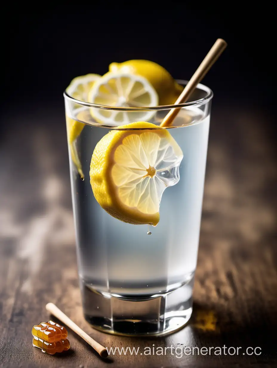 EmotionInfused-Mixology-Dynamic-Shots-with-Lemon-Honey-and-Tonic