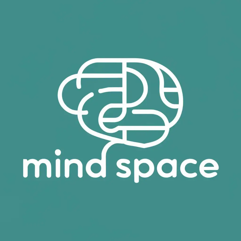 logo, mind + space, with the text "Mind Space", typography, be used in Real Estate industry