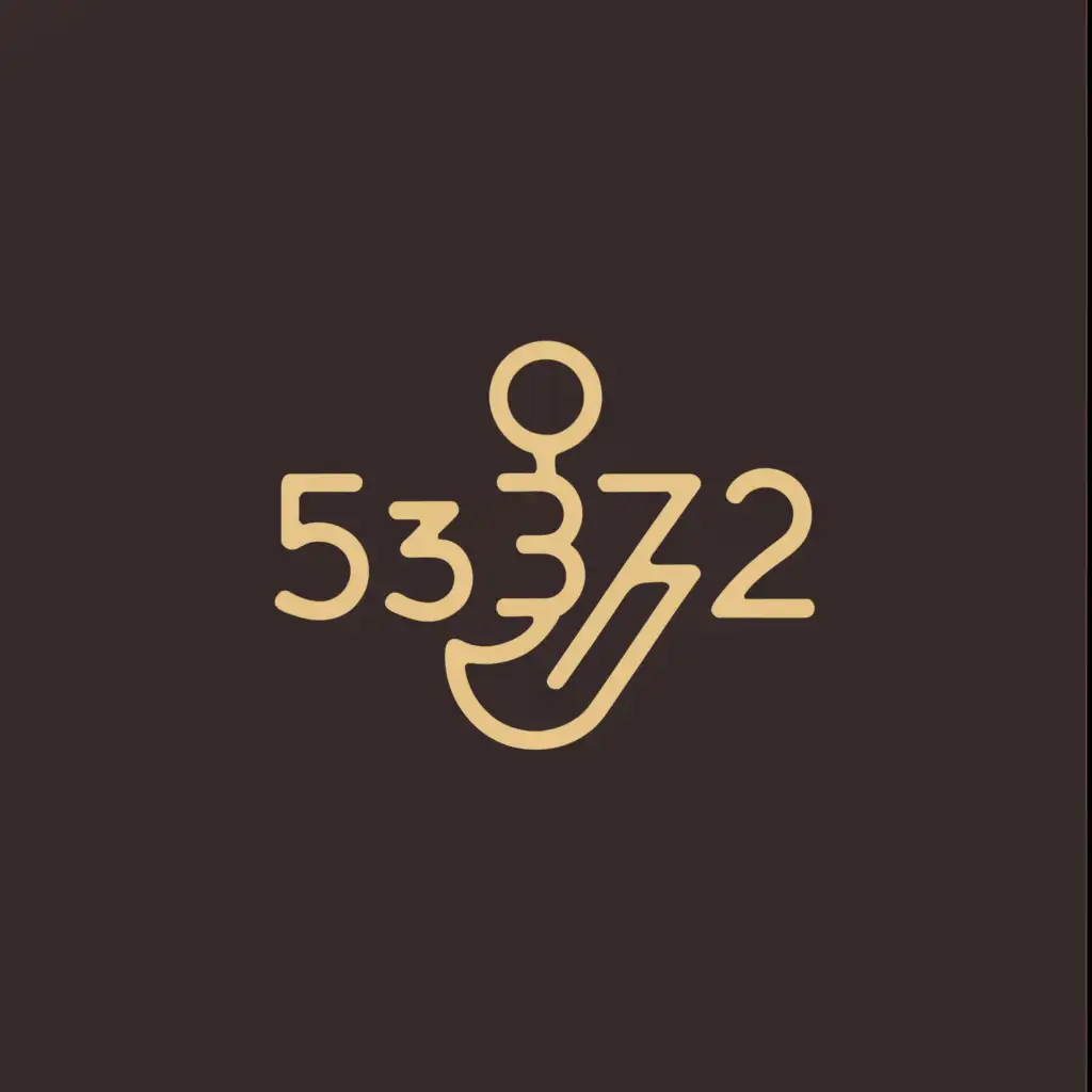 a logo design,with the text "5337/2", main symbol:fashion,Minimalistic,be used in Beauty Spa industry,clear background