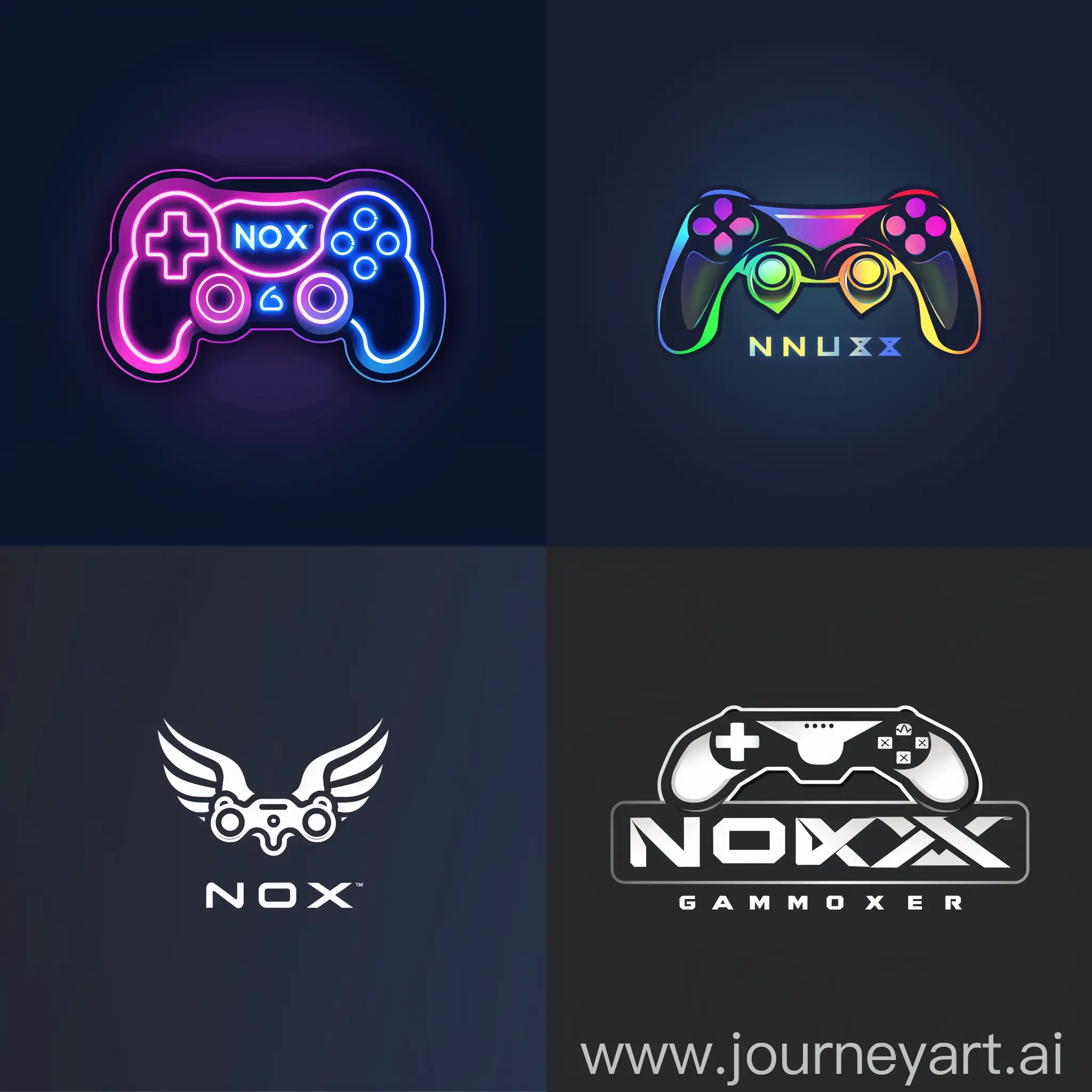 Vibrant-Nova-Game-Steamer-Logo-Design