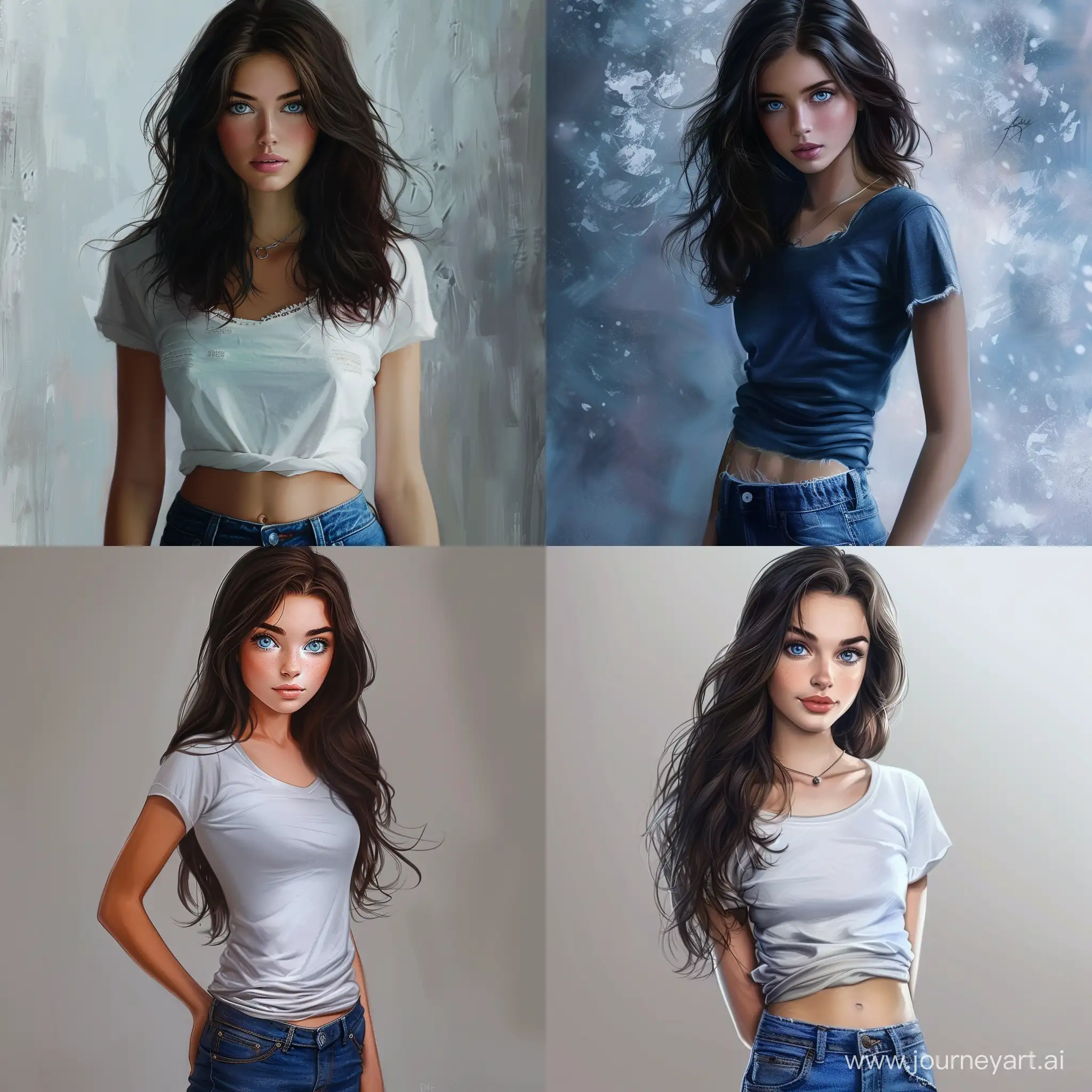 Realistic-Portrait-of-a-Teenage-Girl-with-Dark-Brown-Hair-and-Blue-Eyes-in-Casual-Attire