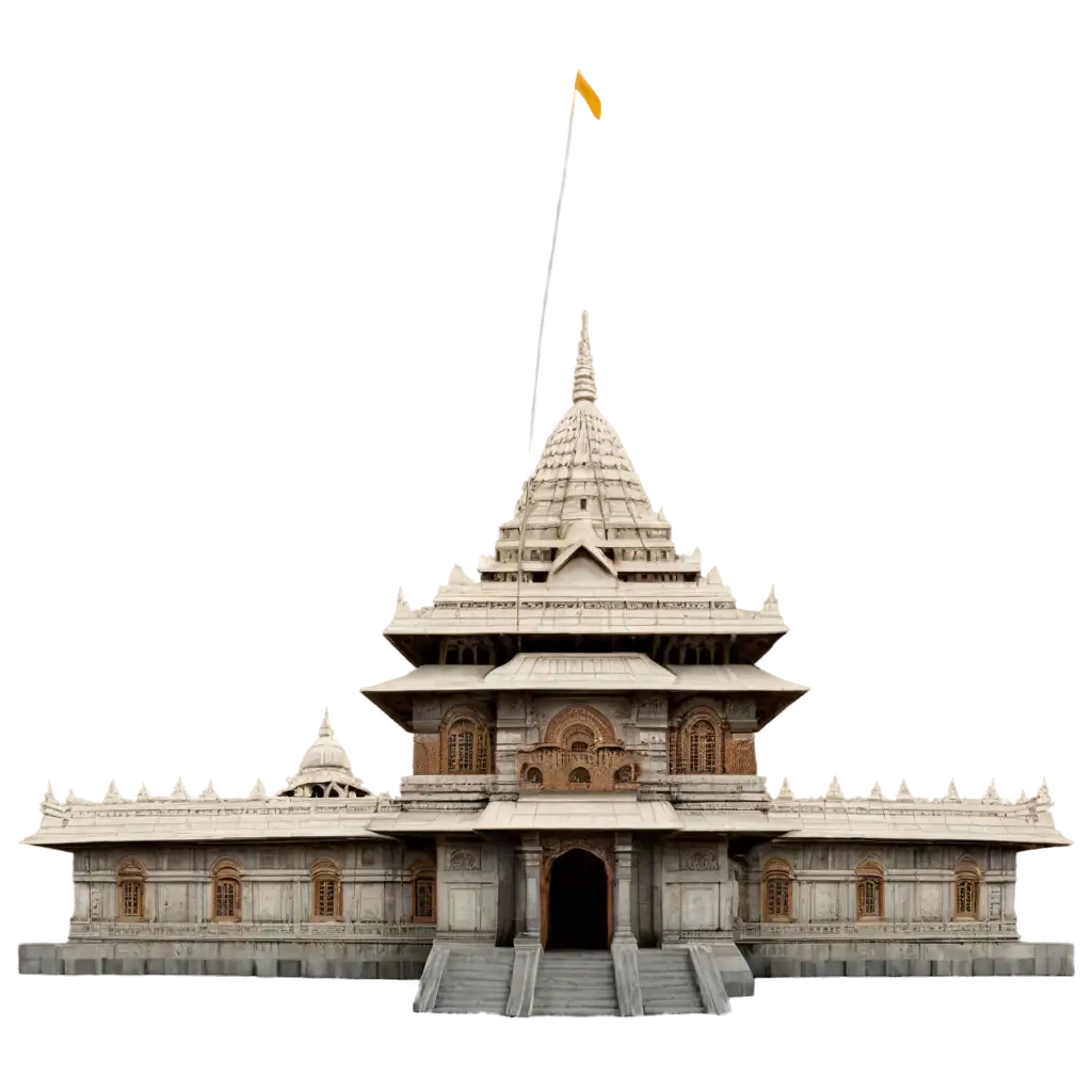 Exquisite-Lord-Ram-Temple-PNG-Reverence-in-Every-Pixel