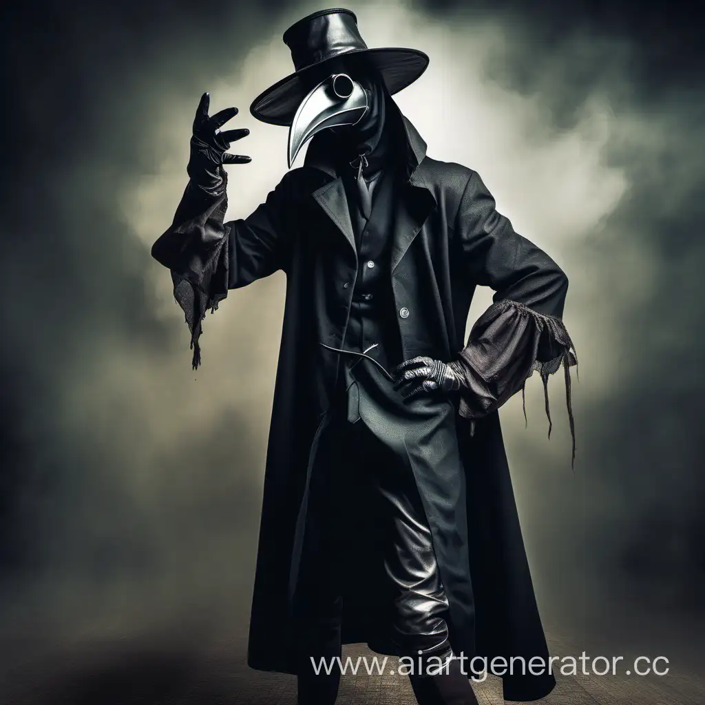 Provocative-Plague-Doctor-Gazing-into-the-Lens