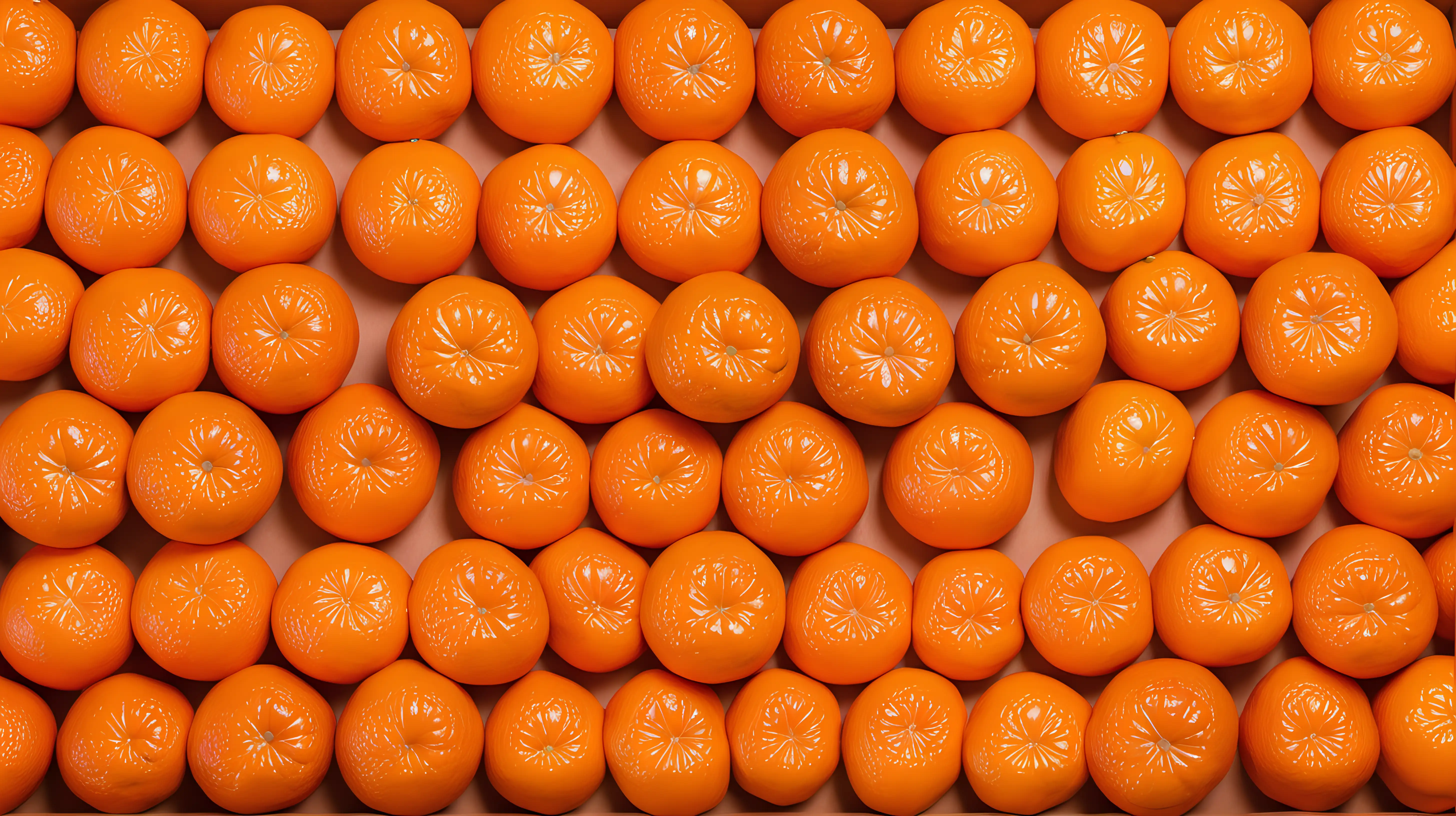Vibrant Mandarin Orange Background for Creative Design Projects