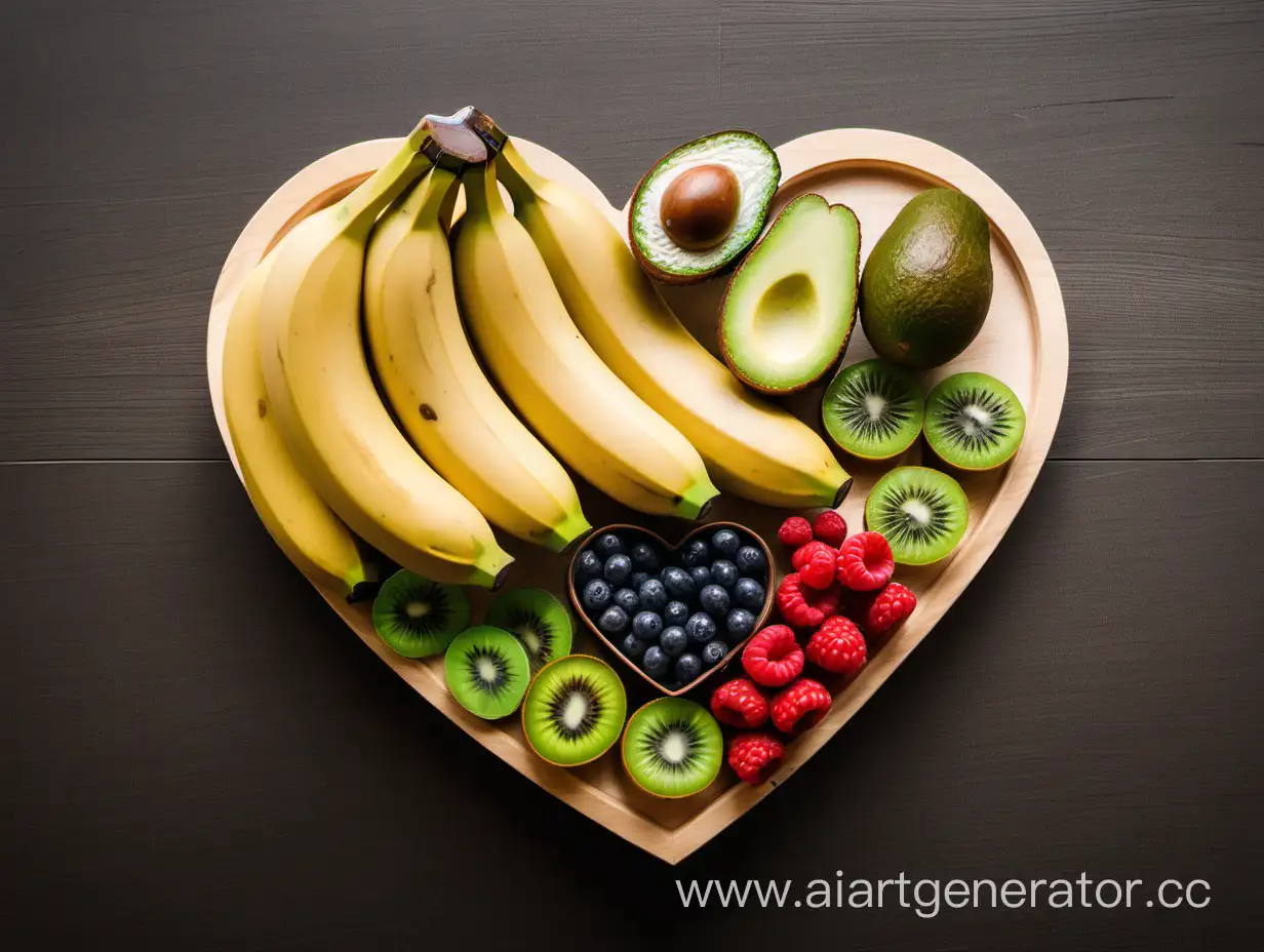 Заботьтесь о Своем Сердце: Как Бананы, Авокадо, Ягоды и Киви Могут Снизить Артериальное Давление. Здоровье в Каждом Укусе