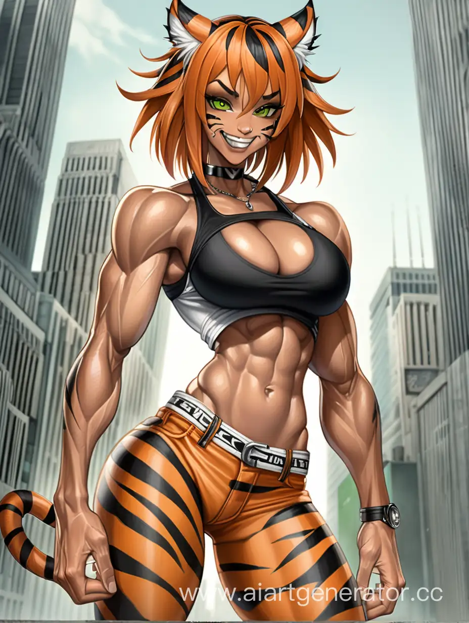 TigerEared-Woman-in-Stylish-Urban-Attire