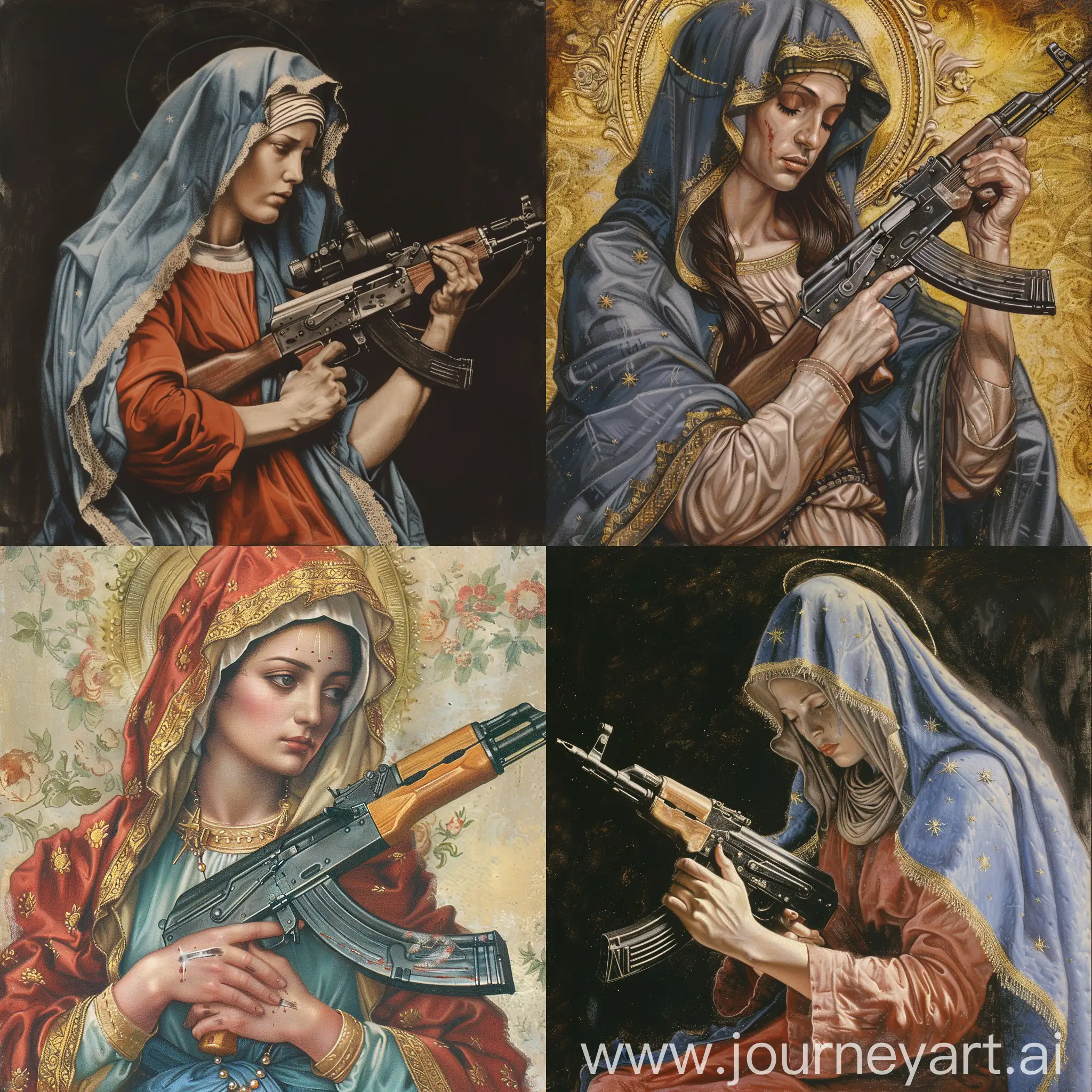 Virgin-Mary-Holding-AK47-Symbolic-Religious-Figure-with-Weapon