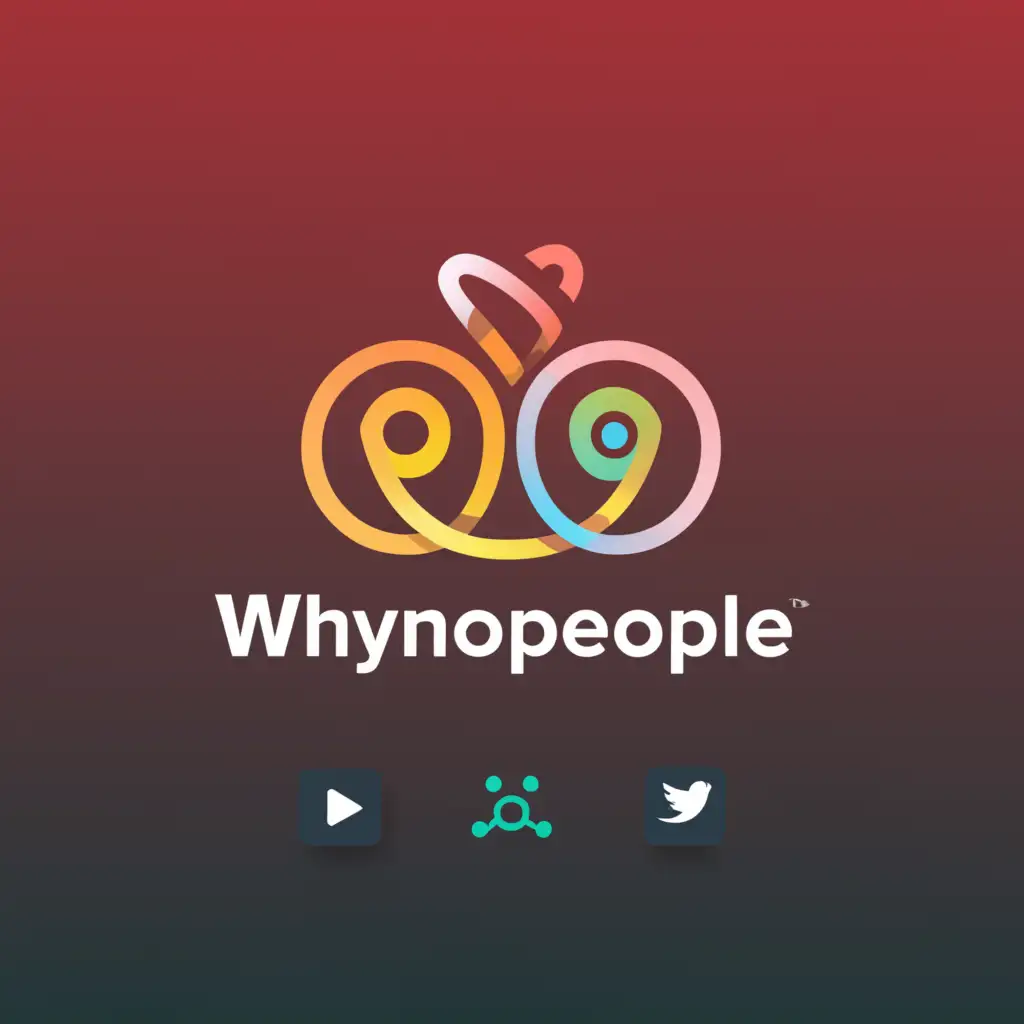 LOGO-Design-For-Whynopeople-Vibrant-Live-Chat-Video-Show-with-Young-Men-and-Women