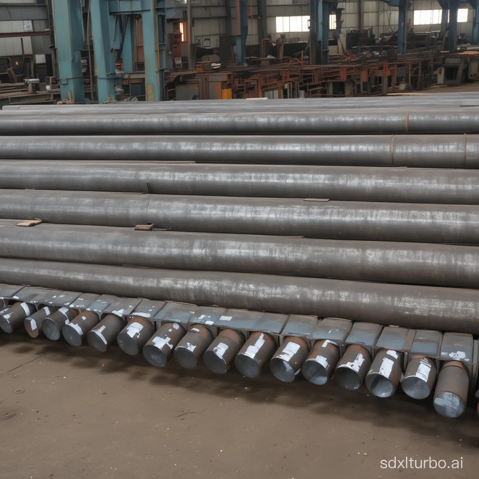 Steel-Round-Bar-Manufacturing-Plant-Industrial-Production-Process