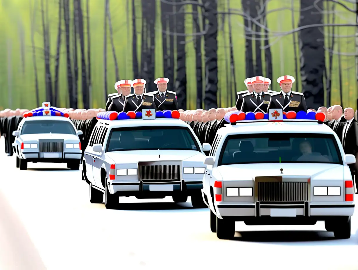 Presidential-Motorcade-in-Karelia-Majestic-Convoy-Through-Scenic-Landscapes