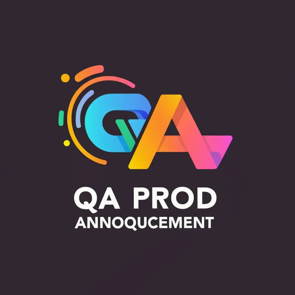 LOGO-Design-For-QA-Prod-Announcement-Innovative-News-Symbol-for-the-Technology-Industry