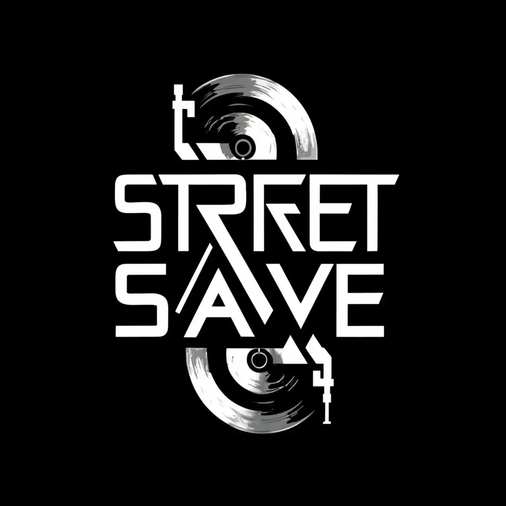 a logo design,with the text "Street Save", main symbol:hip-hop,complex,clear background