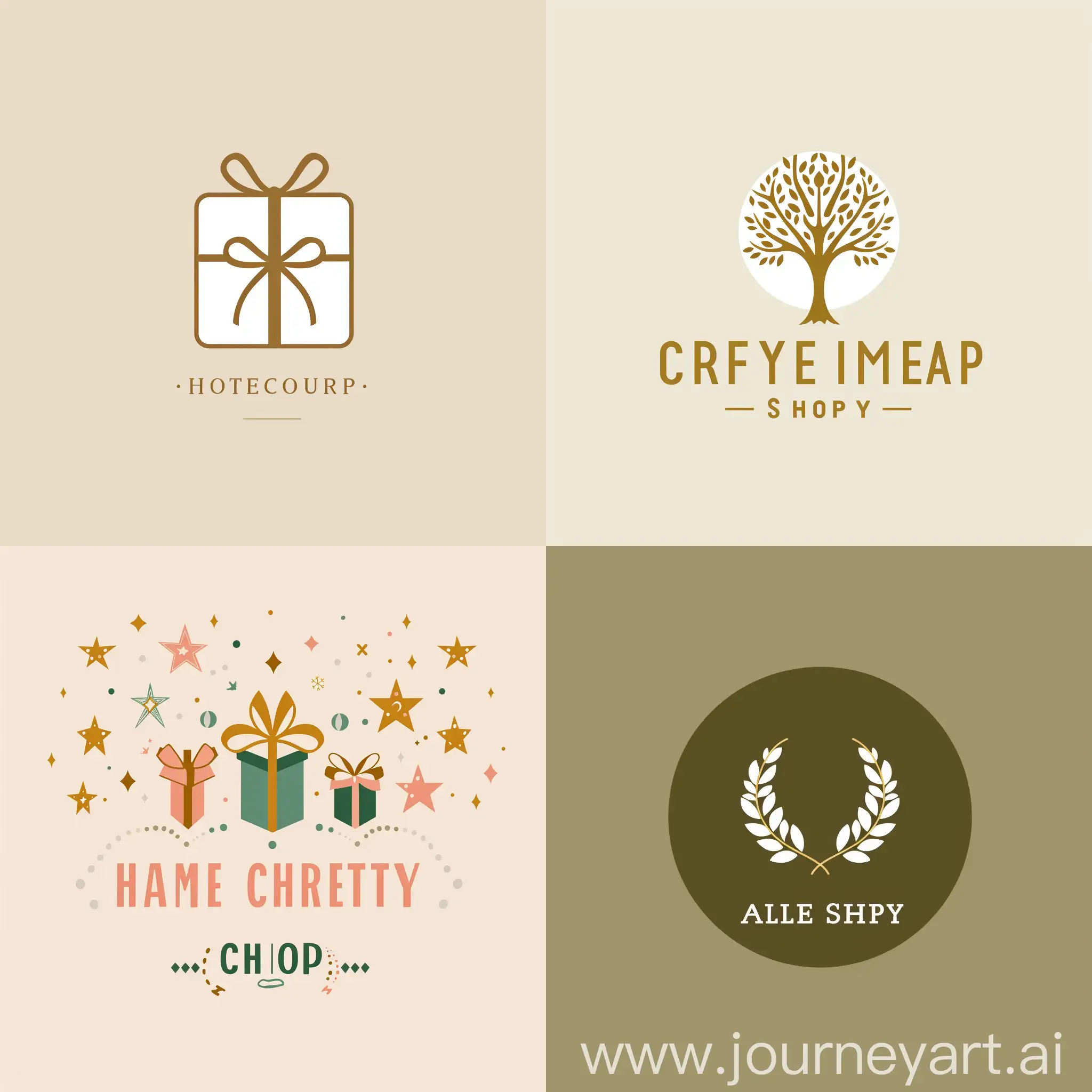 Whimsical-Gift-Shop-Logo-Design-with-Vibrant-Colors-and-Playful-Elements