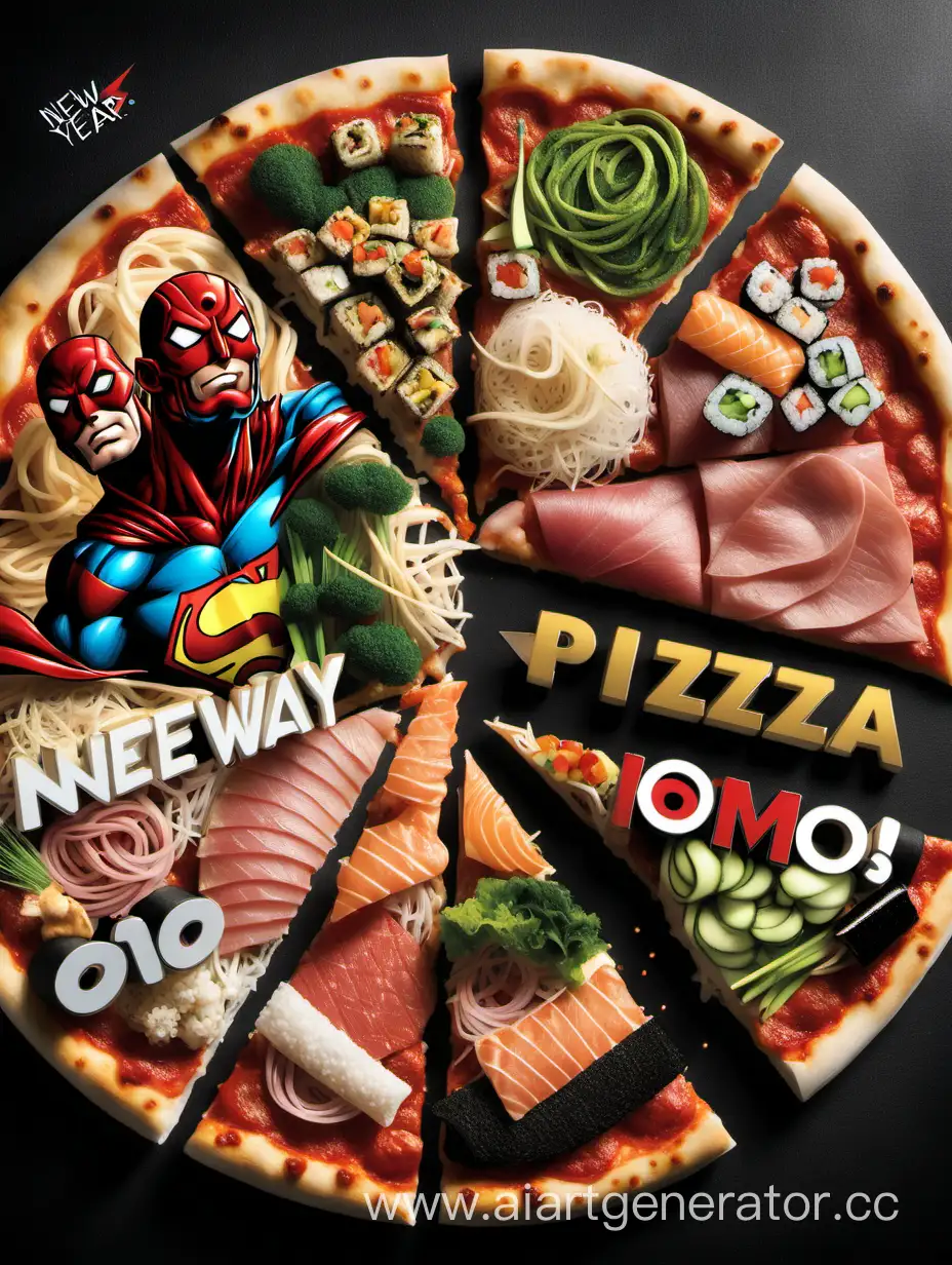 Superheroes-New-Years-Giveaway-Pizza-and-Sushi-Extravaganza