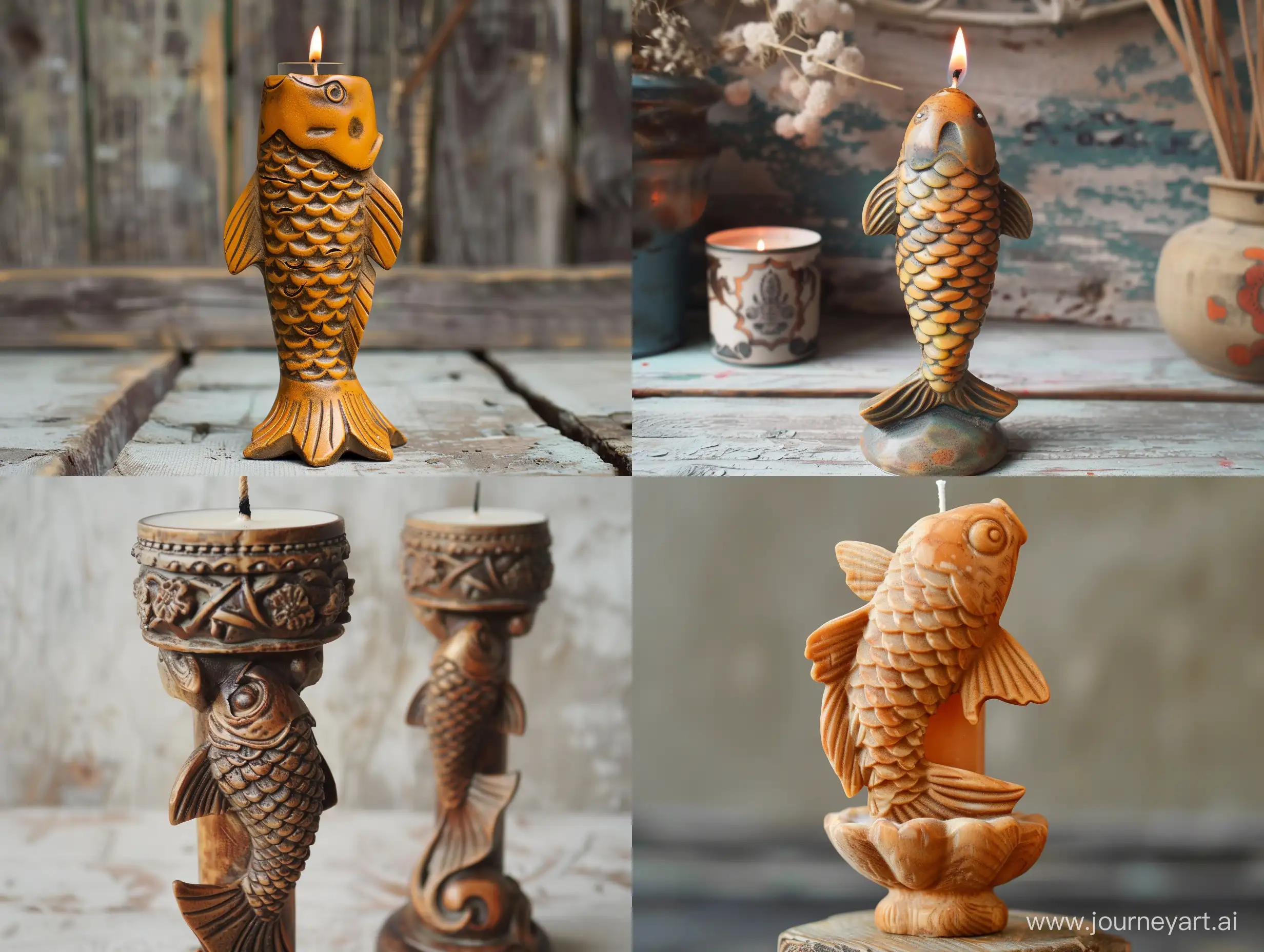 Handmade-Fish-Zodiac-Sign-Candlestick