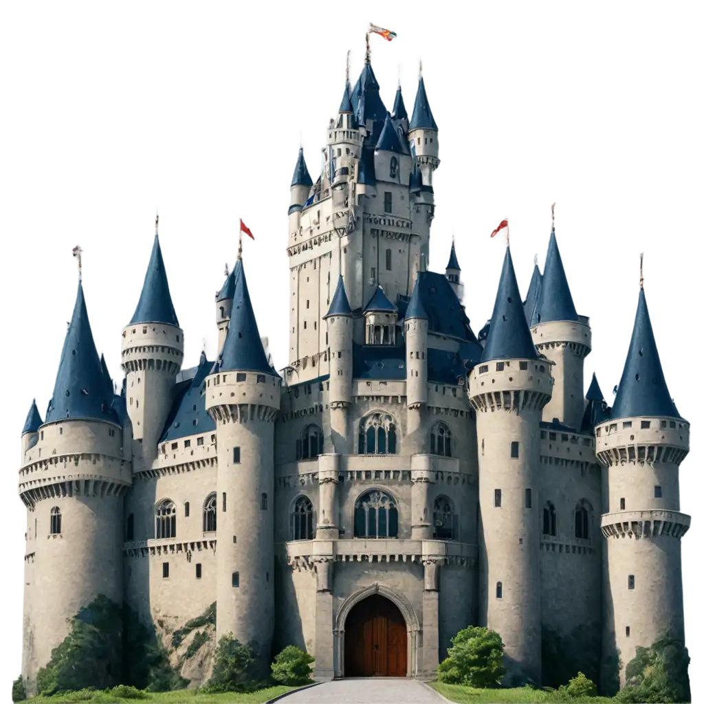 Realistic-SevenTowered-Castle-with-Crowned-Prince-PNG-HighQuality-Image-for-Fantasy-Art-Enthusiasts