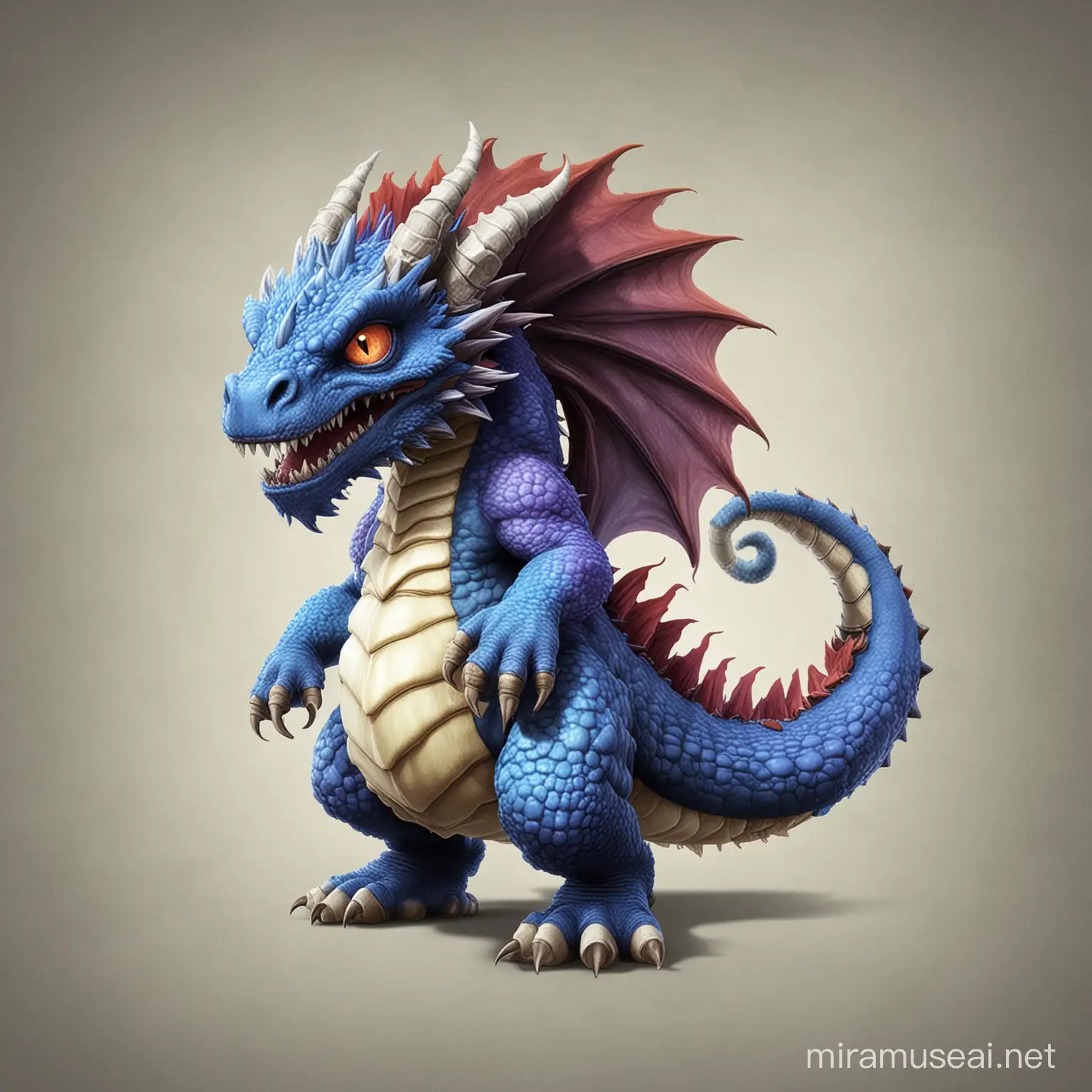 Fantasy Creature FrigoInspired Dragon Quest Monster