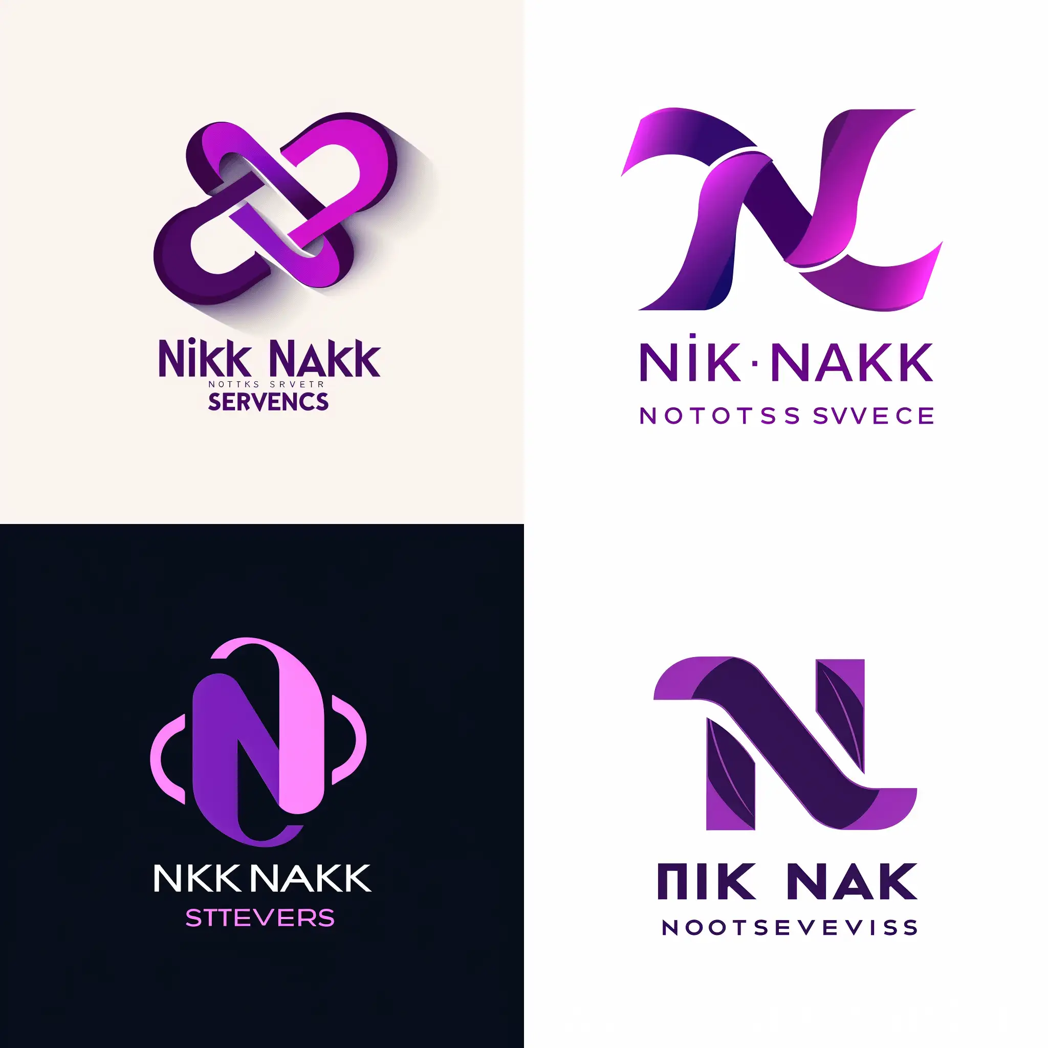 Professional-Purple-Overlapping-N-Logo-for-Nik-Naks-Notary-Services
