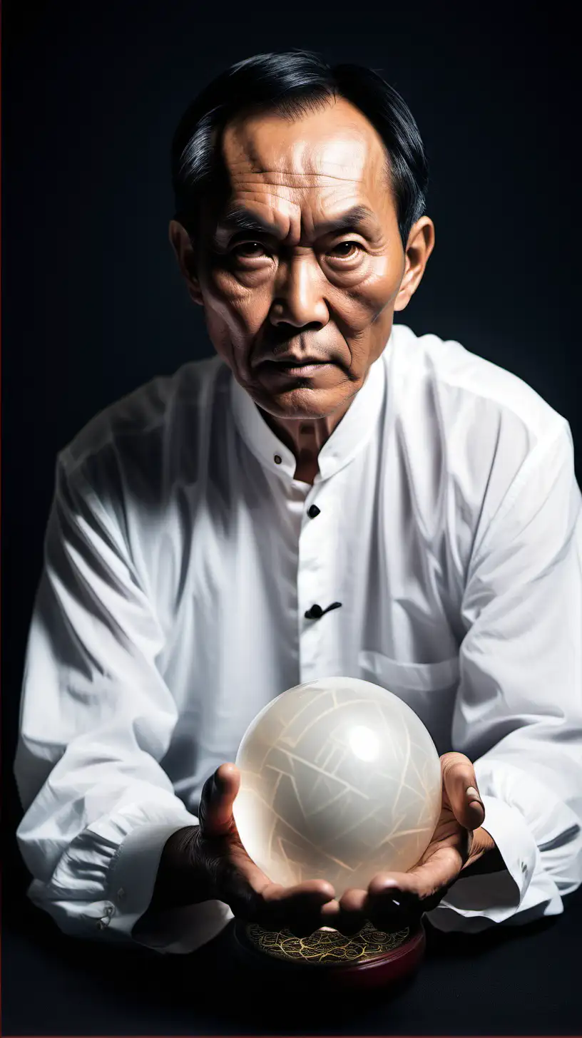 Experienced South East Asian Fortune Teller with Magic Ball
