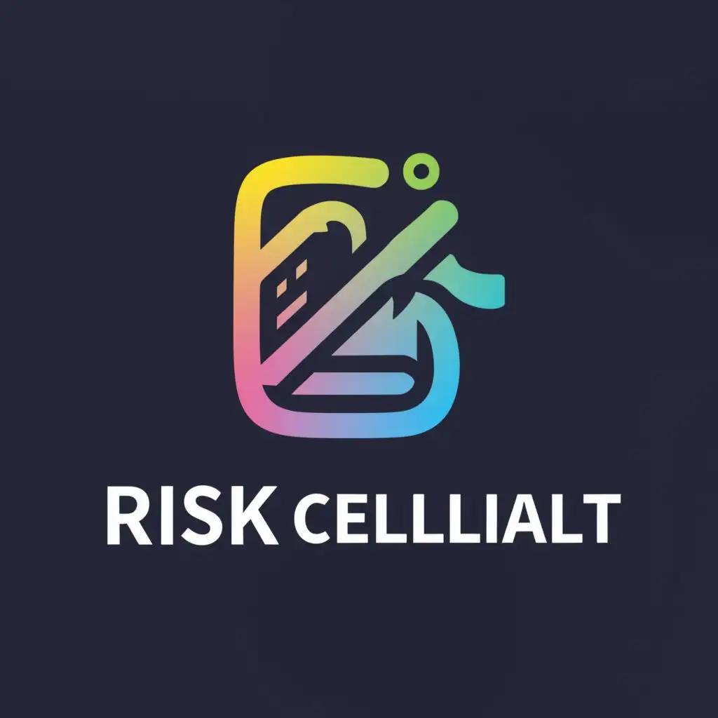 logo, phone and wallet, with the text "Riska cellular", typography, be used in Technology industry