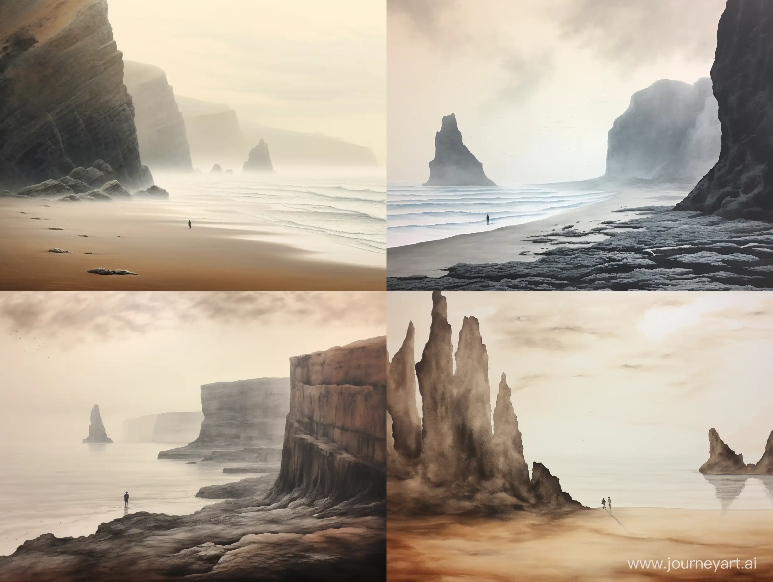 Misty-Cliffs-Seascape-with-Solitary-Figure
