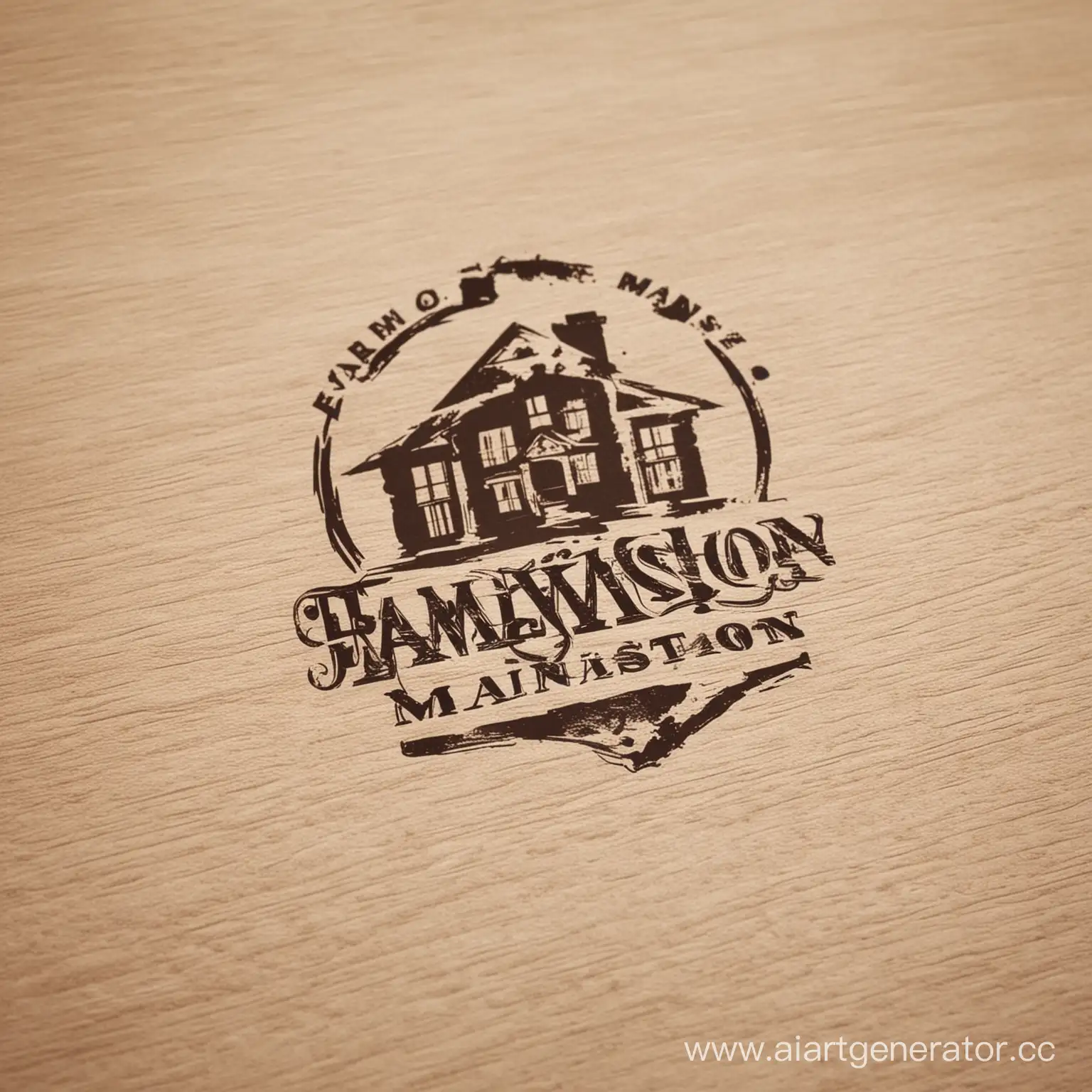 Modern-Family-Mansion-Construction-Company-Logo-Design