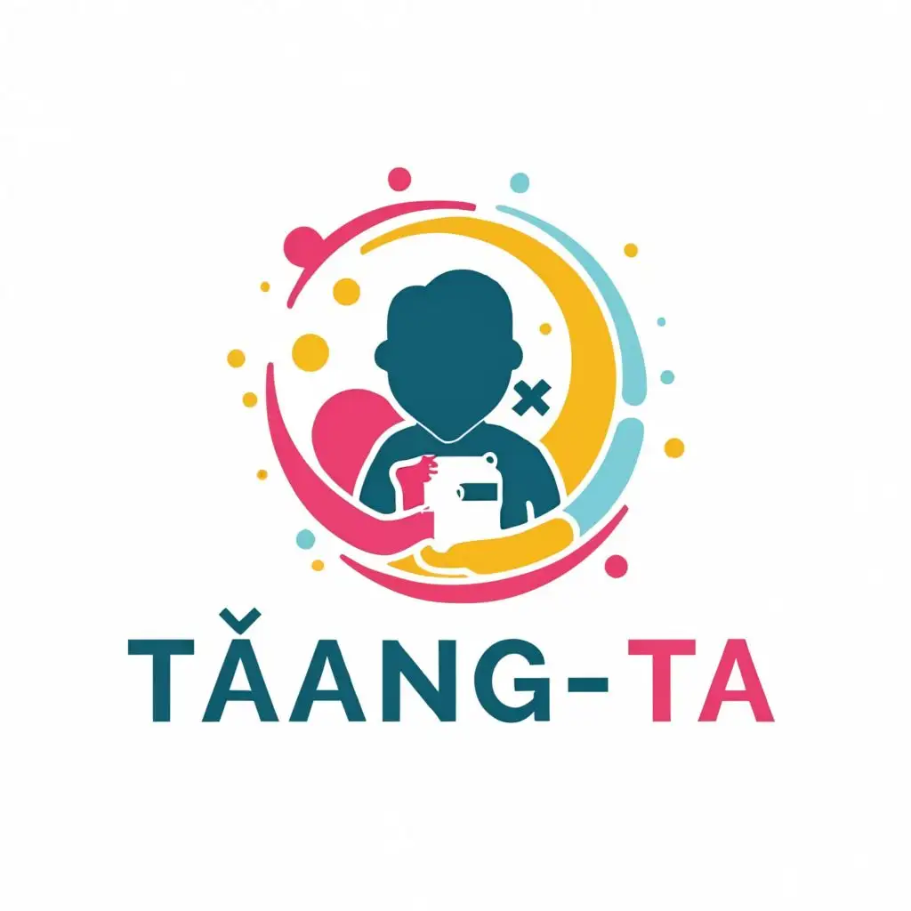 logo, Child, Medicine, doctor, with the text "TáBang-Ta", typography