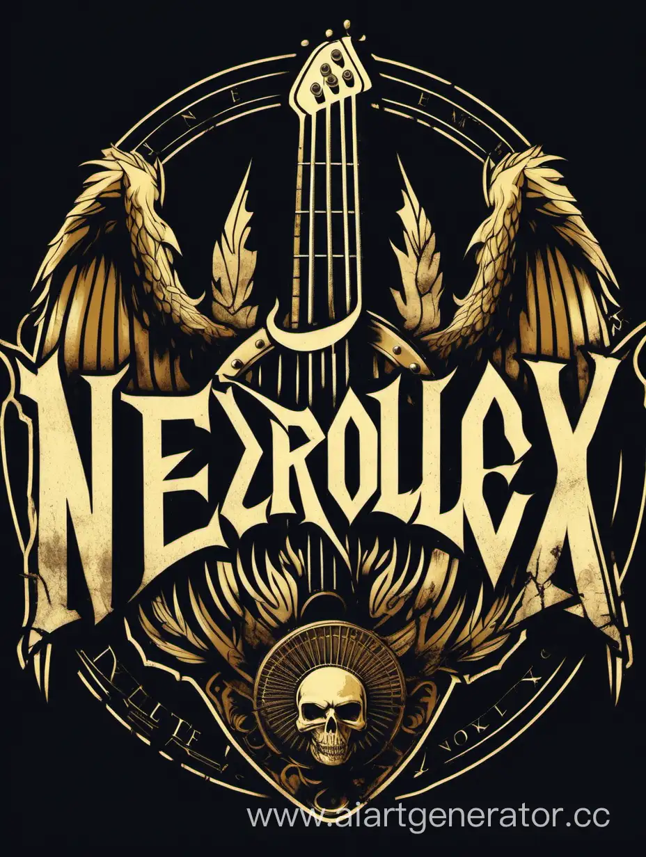 NeiroLex-Rock-Band-Emblem-Expressive-Musical-Symbol