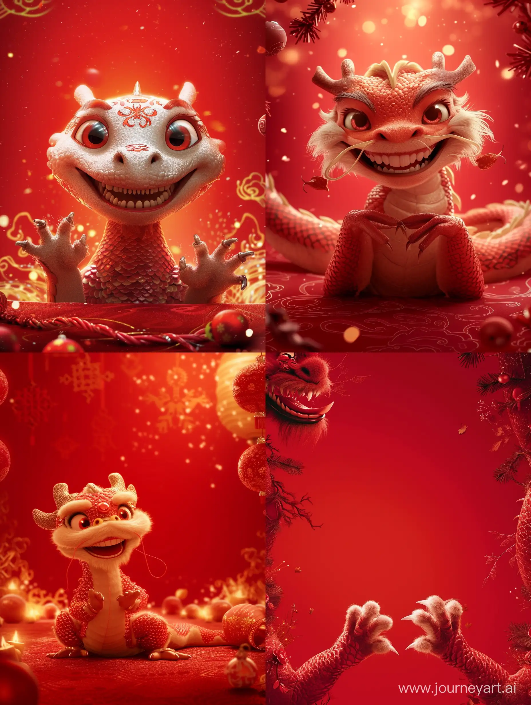 Traditional-Chinese-Dragon-Celebration-in-Festive-Red-Setting