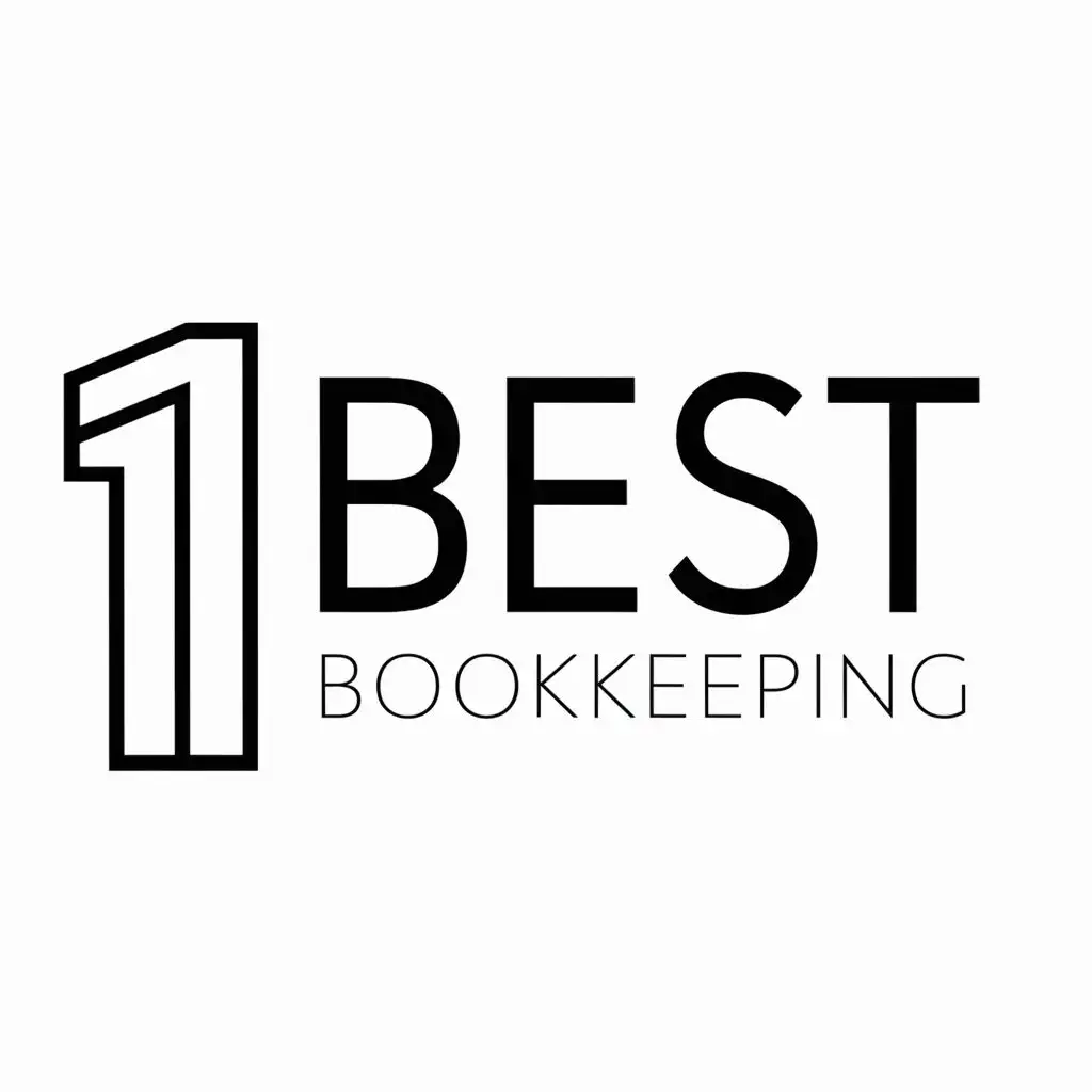 create a logo for 1 best bookkeeping 