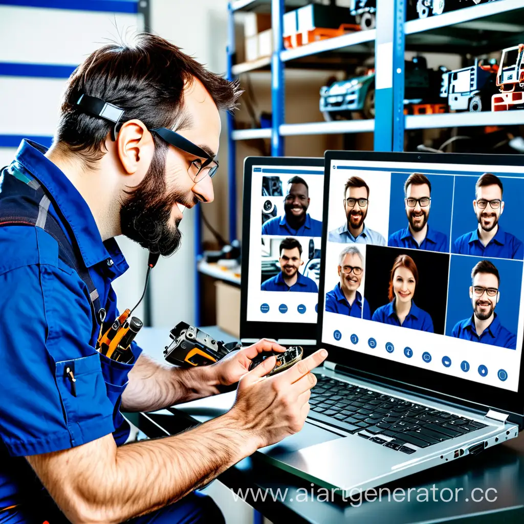 Remote-Equipment-Repair-Consultation-Video-Chat-and-Smartphone-Call