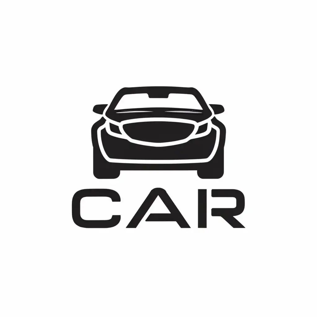 a logo design,with the text "car", main symbol:car,Moderate,clear background