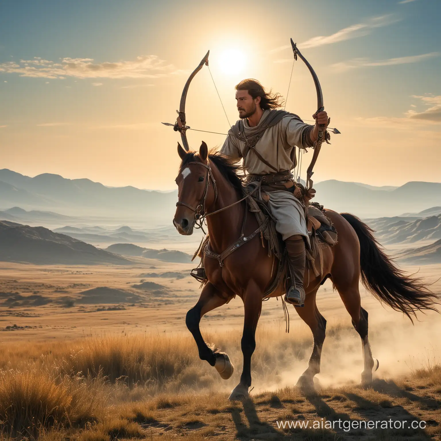 Hunnic-Warrior-Nomads-Riding-Across-Endless-Steppe