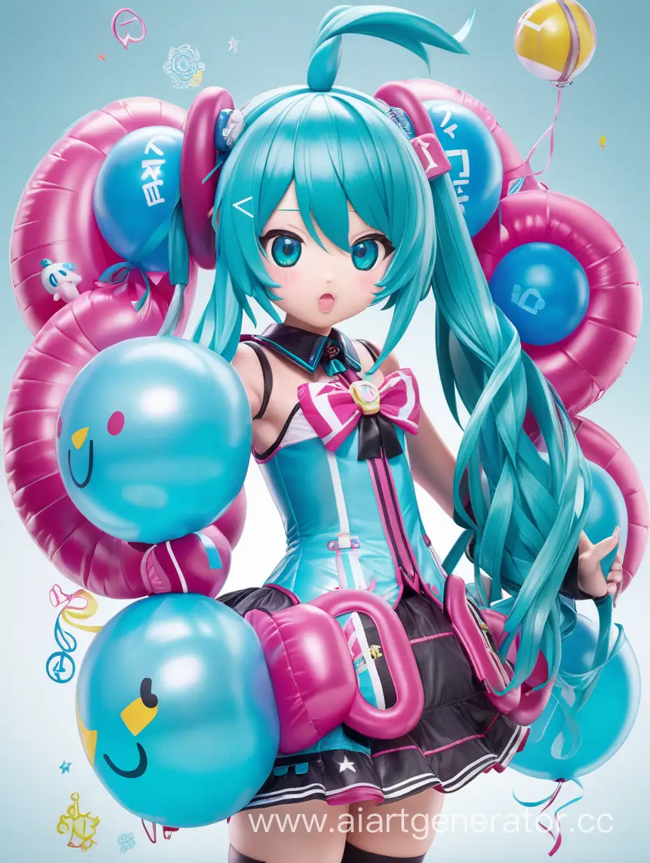 Inflatable-Doll-Inspired-Miku-with-Unique-Hairstyle-and-Clothing-Elements