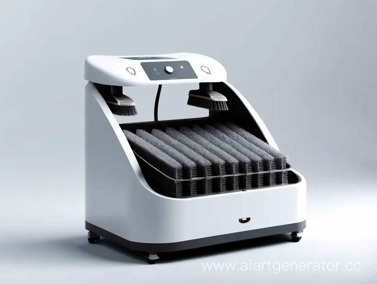 Futuristic-Compact-Shoe-Cleaning-Machine-Automated-Technology-Concept