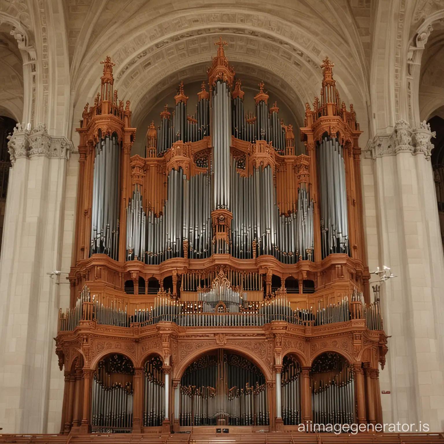 Majestic-Pipe-Organ-in-Grand-Cathedral